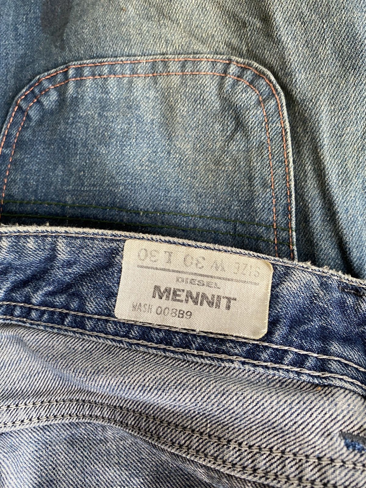 Diesel × Diesel Black Gold Diesel Mennit Distressed Denim Size US 32 / EU 48 - 17 Thumbnail