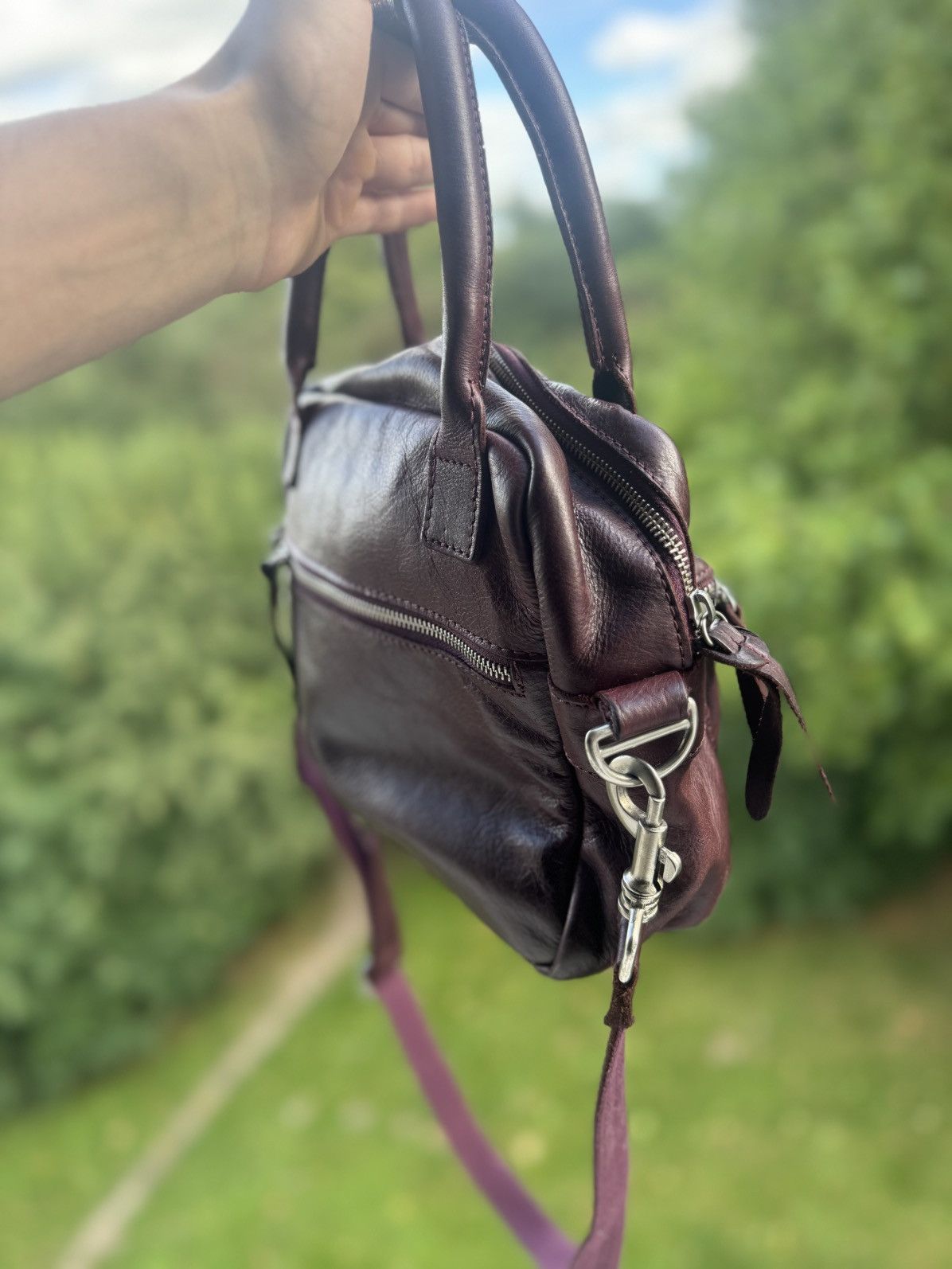 Other Cowboys Leather Shoulder Bag Vintage Size ONE SIZE - 7 Thumbnail
