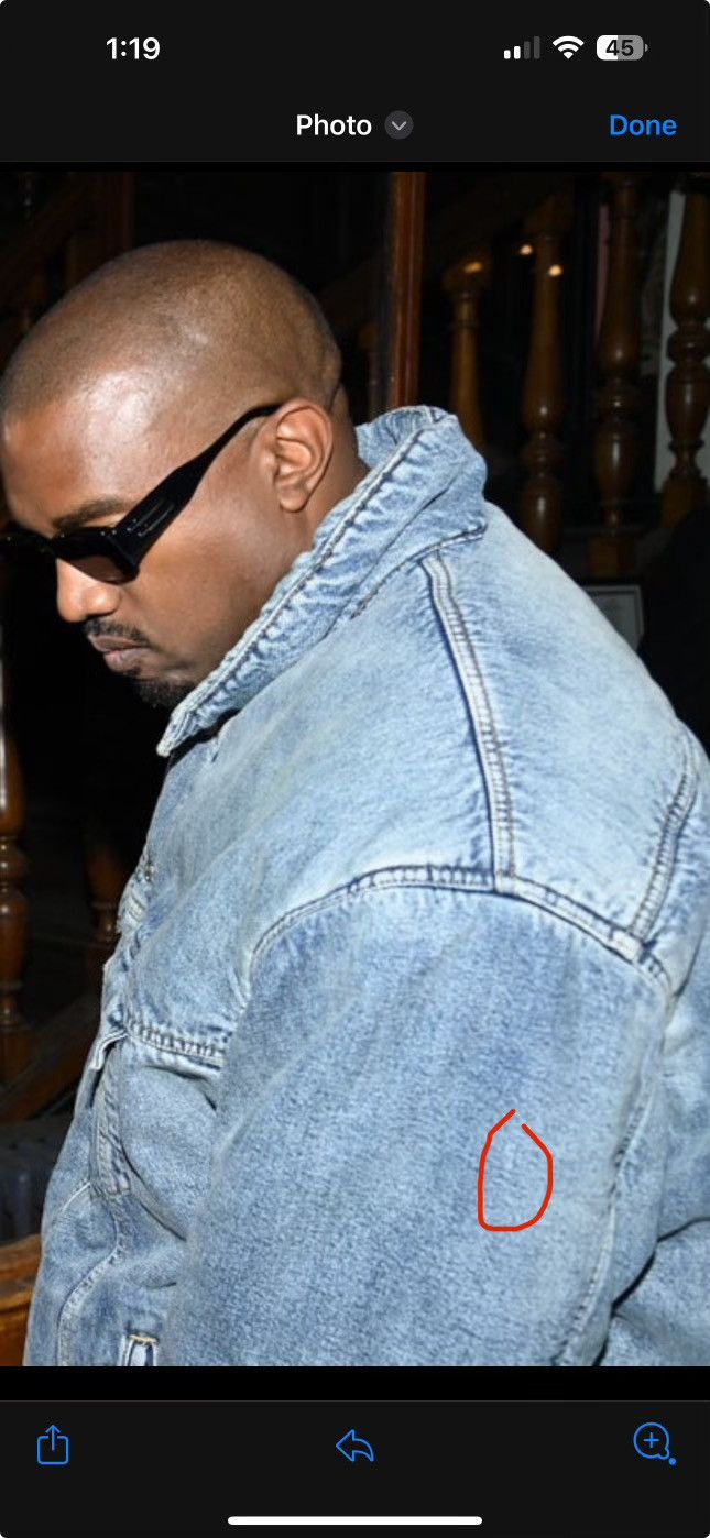 Balenciaga KANYE WEST PERSONAL BALENCIAGA DENIM PUFFER PADDED JACKET Size US XXL / EU 58 / 5 - 9 Thumbnail