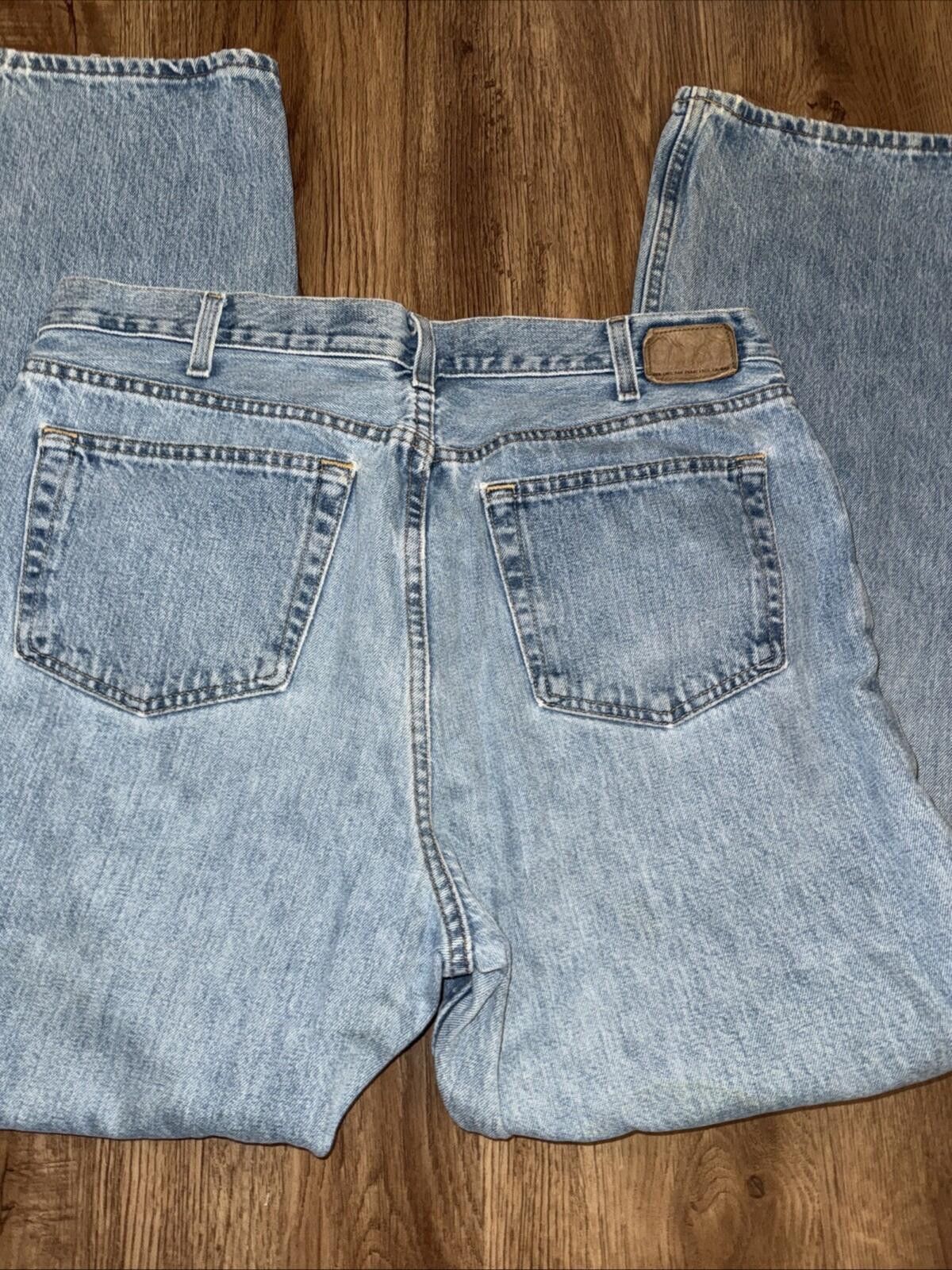 Gap Vintage Gap Jeans Light Wash Cotton Standard Fit USA FABRIC Size US 36 / EU 52 - 8 Thumbnail