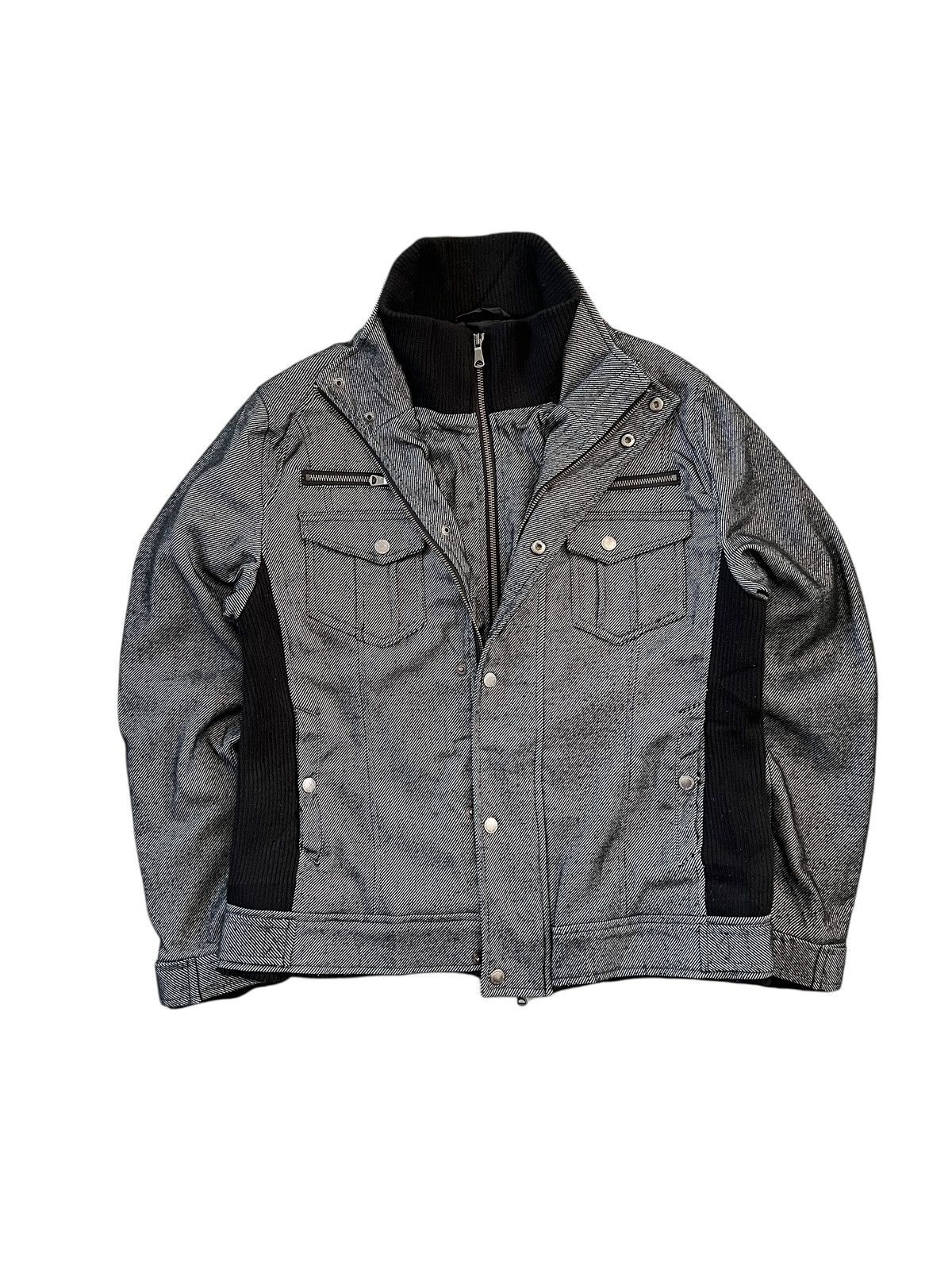 semanticdesign 2000s Semantic Design Hybrid Biker Jacket Size US M / EU 48-50 / 2 - 1 Thumbnail