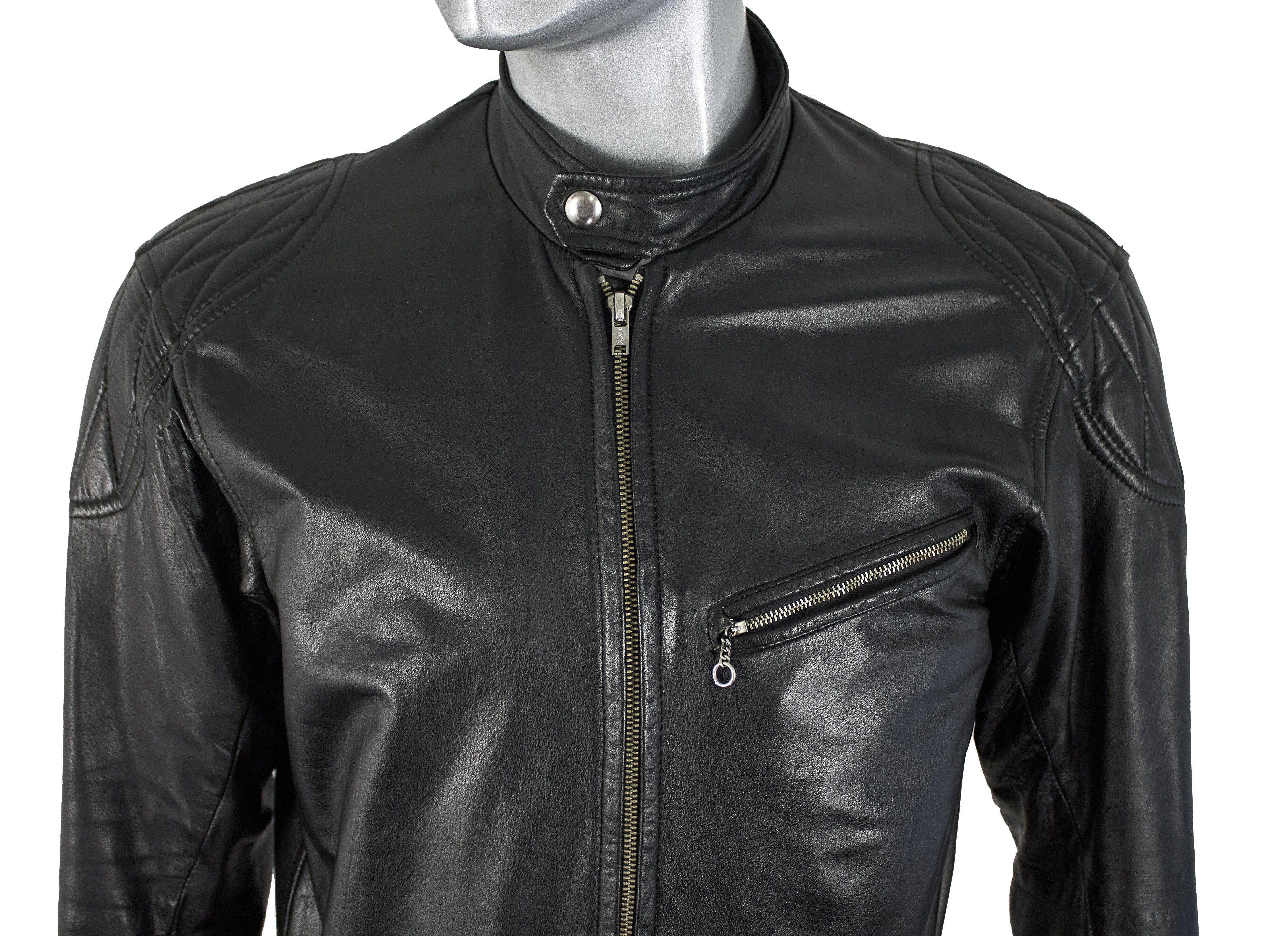 Japanese Brand Rare vintage leather motorcycle overalls suit 80s 90s Size US M / EU 48-50 / 2 - 19 Thumbnail