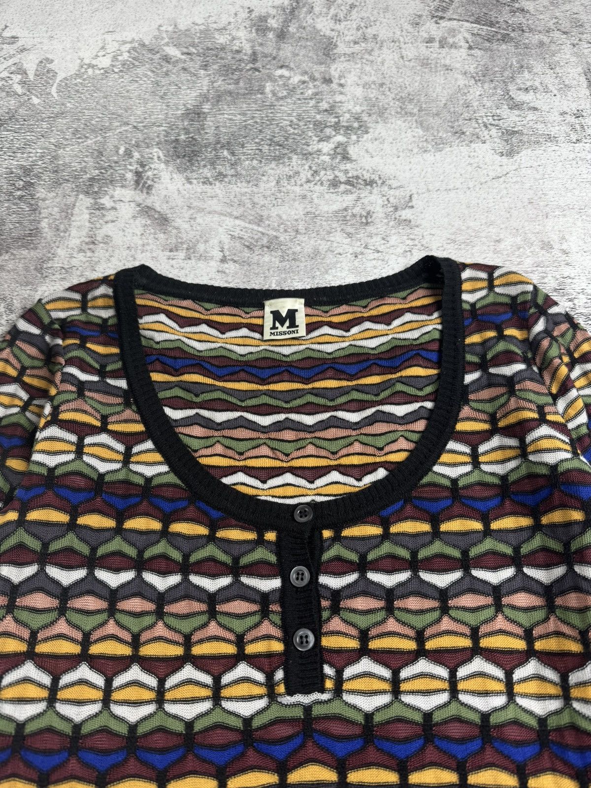 Missoni Missoni Knit 42 Size Wool Dress Tunic Black Longsleeve Size M / US 6-8 / IT 42-44 - 8 Thumbnail