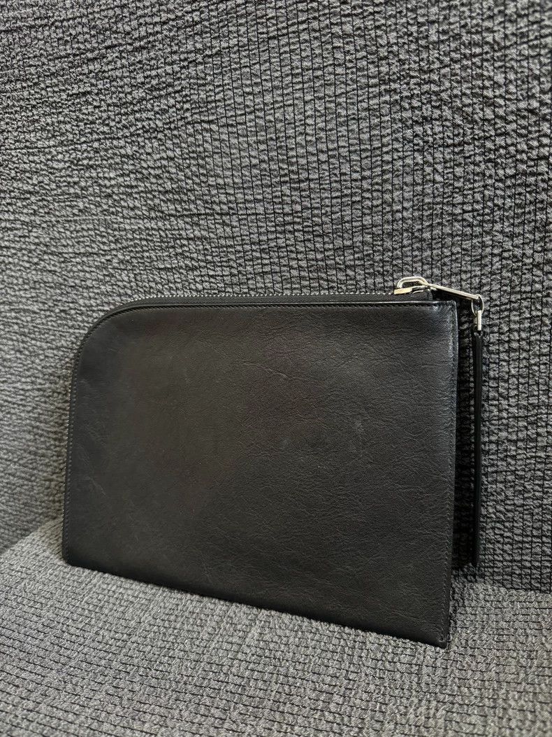 Rick Owens Rick Owens 18ss mainline chunky cowhide zipper clutch bag 2 Size ONE SIZE - 3 Thumbnail