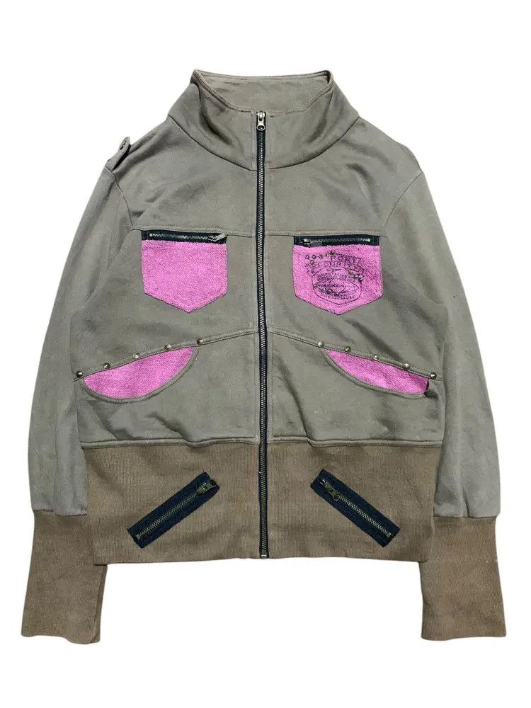 20471120 Monte Milano studded patch ifsixwasnain style jacket Size US M / EU 48-50 / 2 - 1 Thumbnail