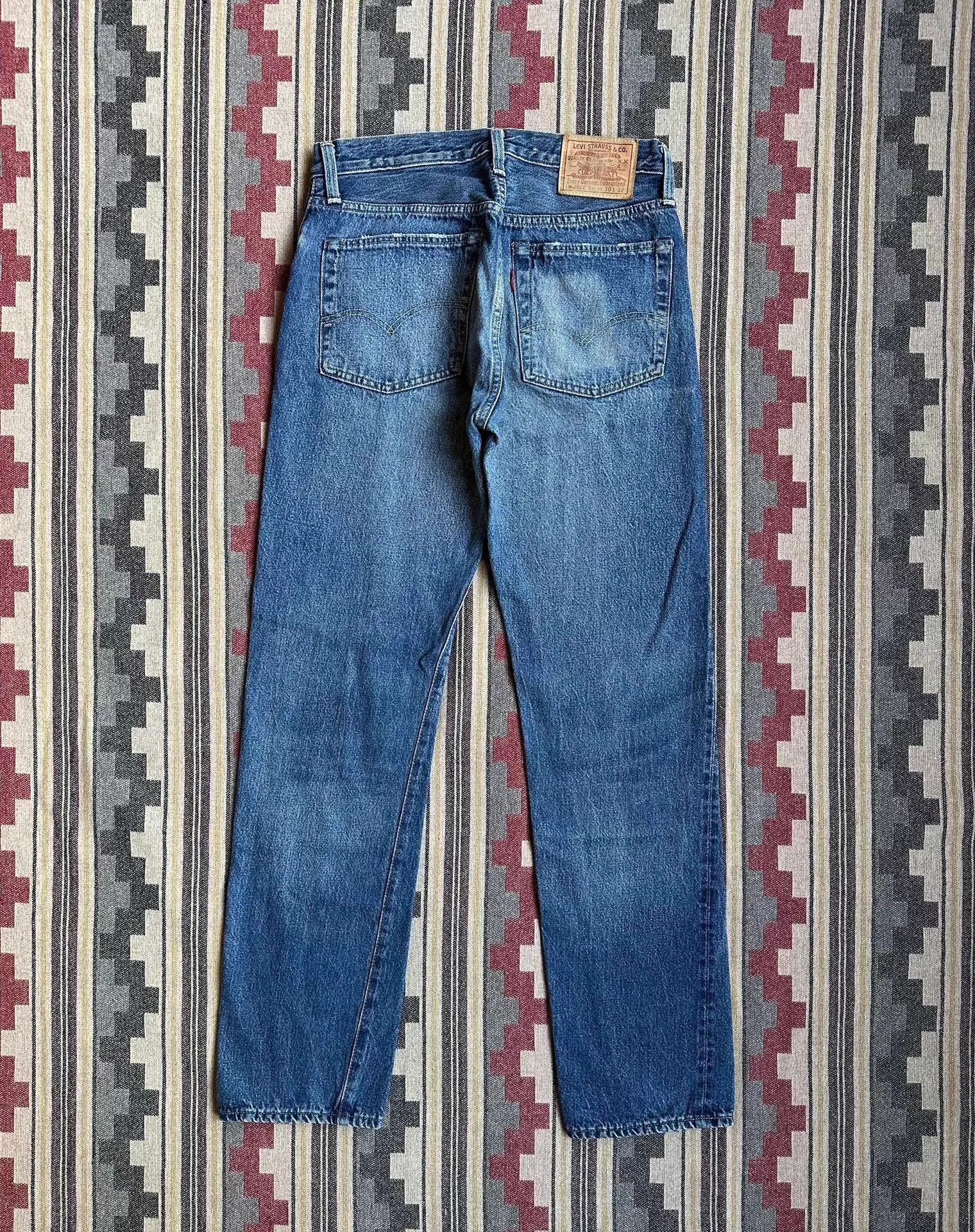 Levi's Levi's LVC 1954 501ZXX Heavy Wash Selvedge Jeans Japan Size US 30 / EU 46 - 2 Thumbnail