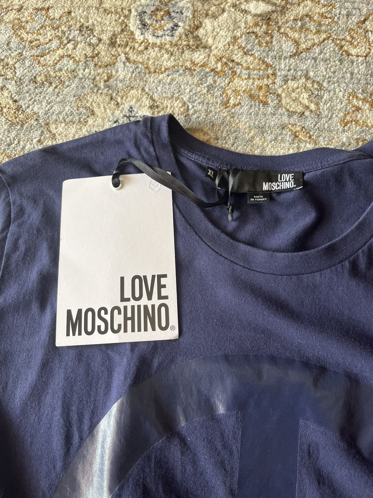 Moschino Love Moschino Navy Shirt S Size S / US 4 / IT 40 - 4 Thumbnail