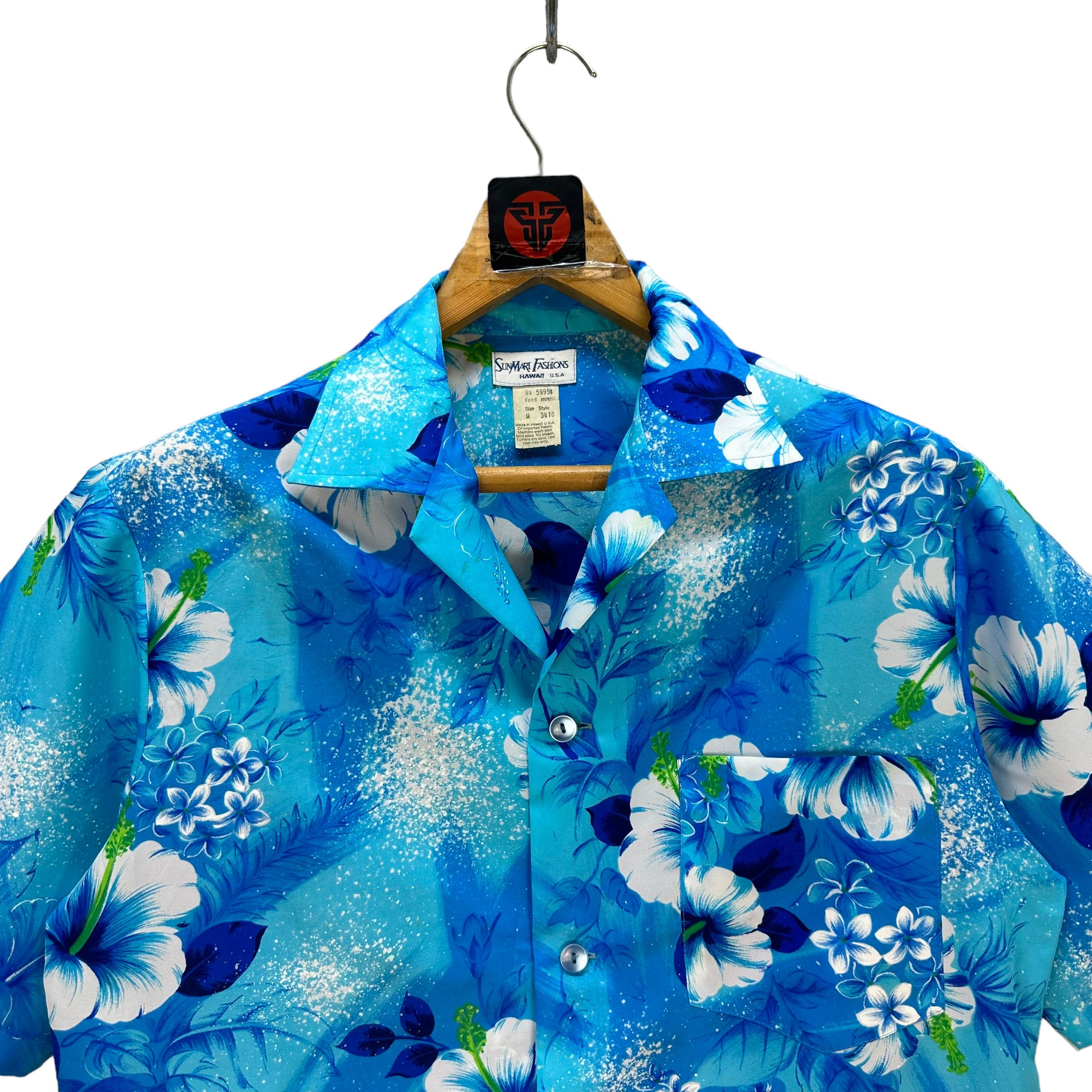 Other SUNMARI FASHIONS HAWAII FULLPRINT SHIRTS #7699-165 Size US M / EU 48-50 / 2 - 2 Thumbnail