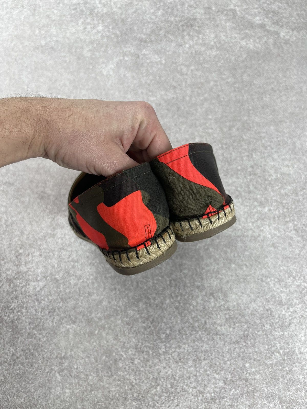 Valentino Valentino Garvani Canvas Camouflage Espadrille Slip On 39 Size US 9 / IT 39 - 6 Thumbnail