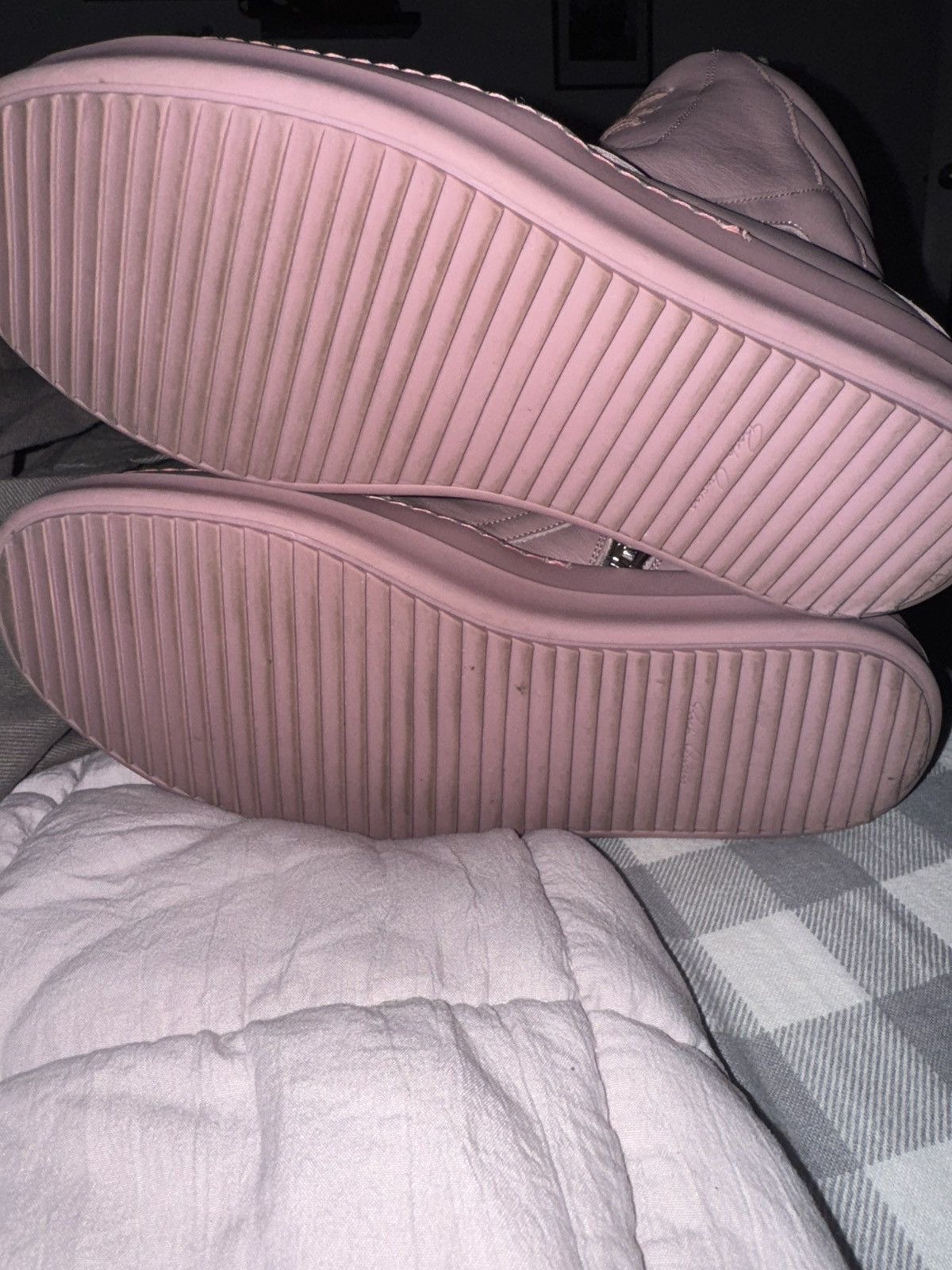 Rick Owens Pink dusty Geobasket Size US 8.5 / EU 41-42 - 3 Thumbnail