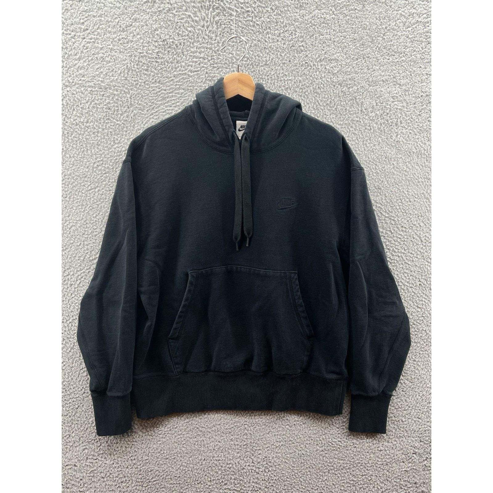 Nike Nike Hoodie Black Pullover Sweatshirt Heavyweight DA0023-010 Size US M / EU 48-50 / 2 - 1 Thumbnail