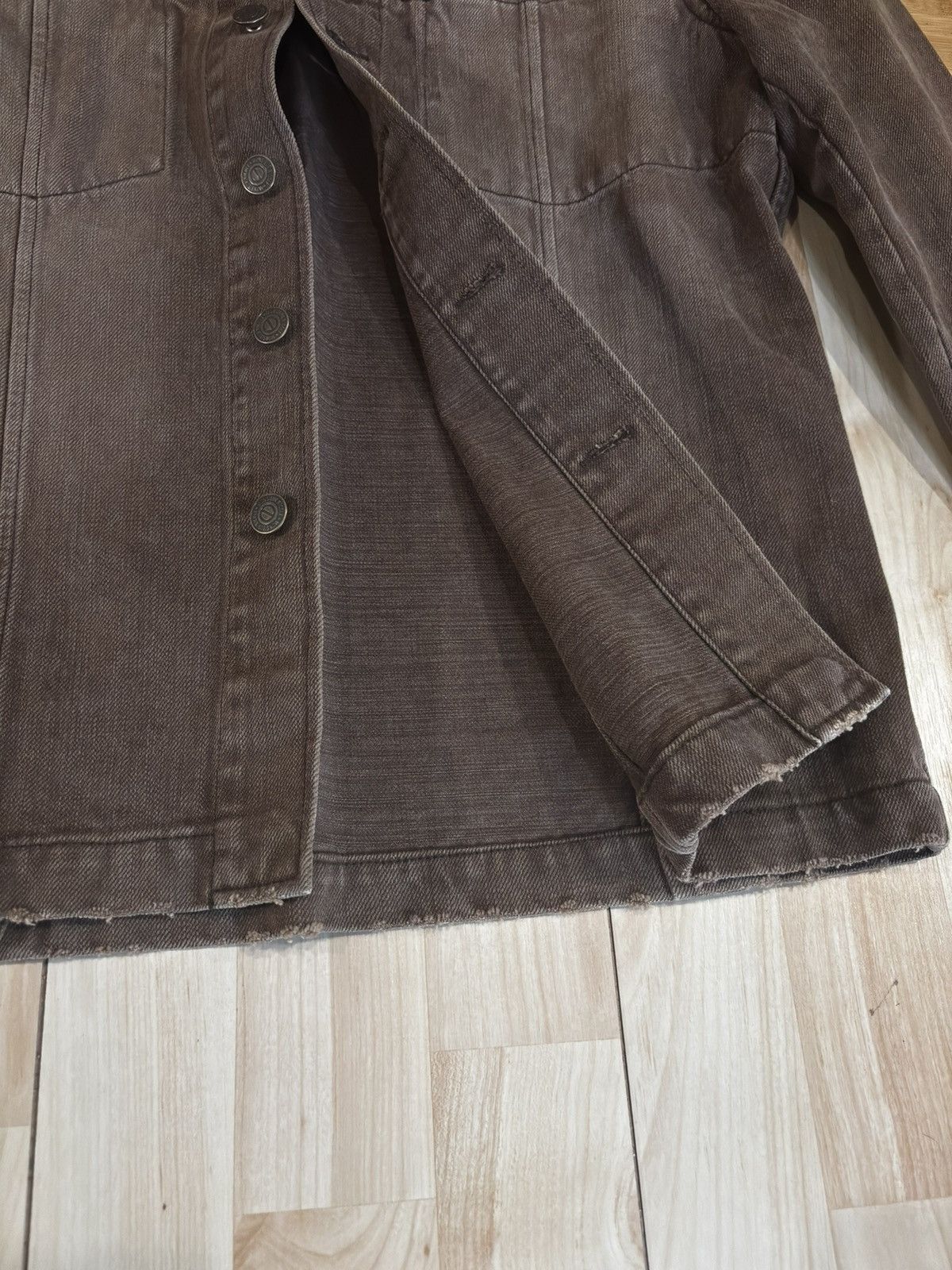 Other Brown denim jacket.oj-690 Size US XXS / EU 40 - 7 Thumbnail