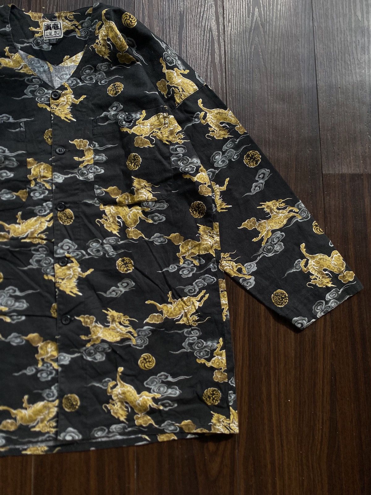 Karakuri Tamashii JAPANESE BRAND FULLPRINT SHIRT DRAGON Size US M / EU 48-50 / 2 - 6 Thumbnail