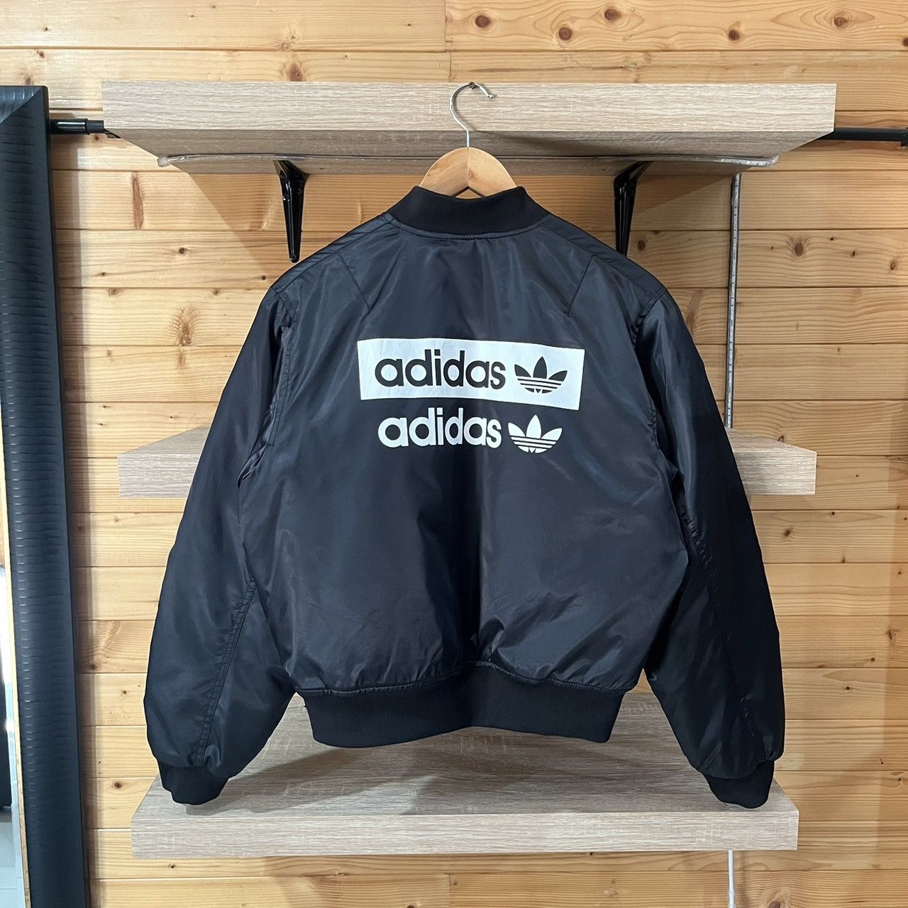 Adidas adidas women's cropped bomber jacket (free leopard tee) Size M / US 6-8 / IT 42-44 - 13 Thumbnail