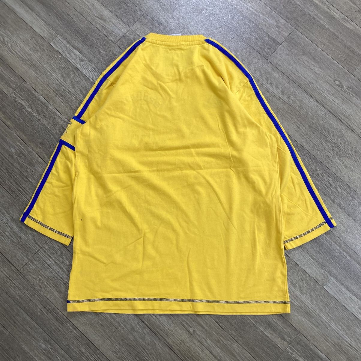Adidas 1990s Vintage Adidas Brondby Sweden World Cup Reglan Tee Size US M / EU 48-50 / 2 - 15 Thumbnail