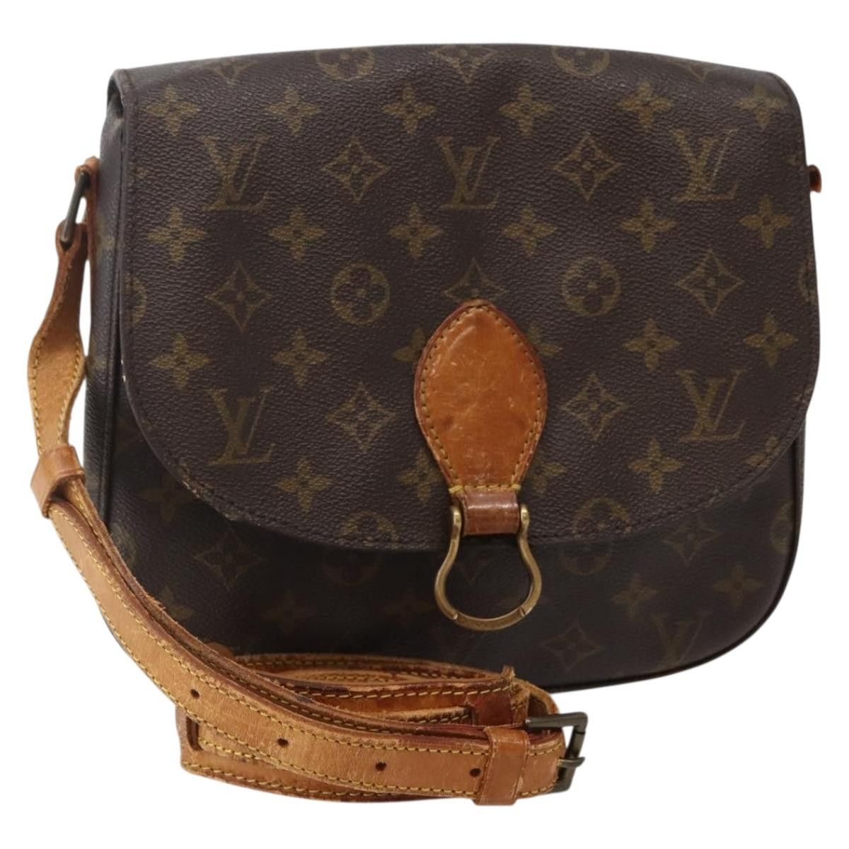 Louis Vuitton LOUIS VUITTON Monogram Saint Cloud GM Shoulder Bag M51242 Size ONE SIZE - 1 Thumbnail