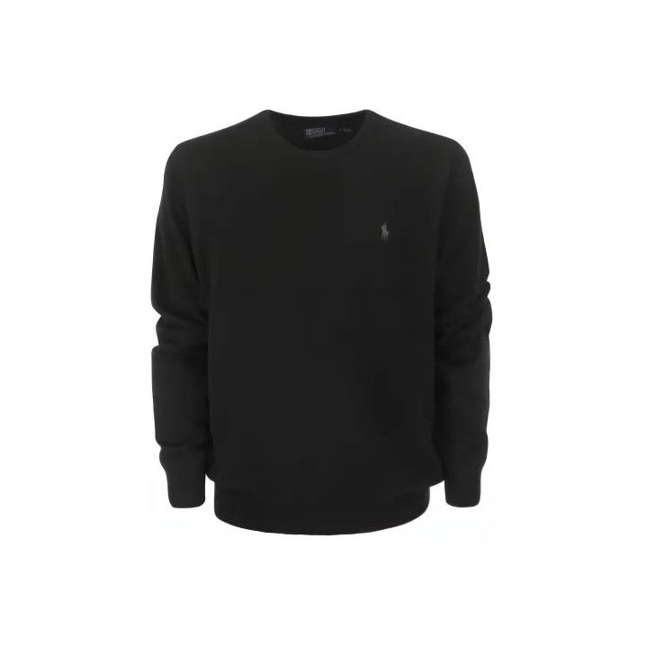 Polo Ralph Lauren Polo Ralph Lauren FW22 Solid Logo Knit Wool Sweater Size US L / EU 52-54 / 3 - 1 Thumbnail