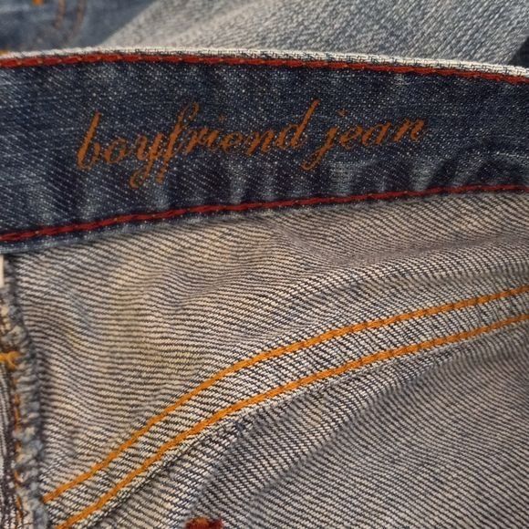 Loft Ann Taylor Loft Size 8 Jeans Boyfriend Distressed Blue Denim Size 30" / US 8 / IT 44 - 12 Thumbnail