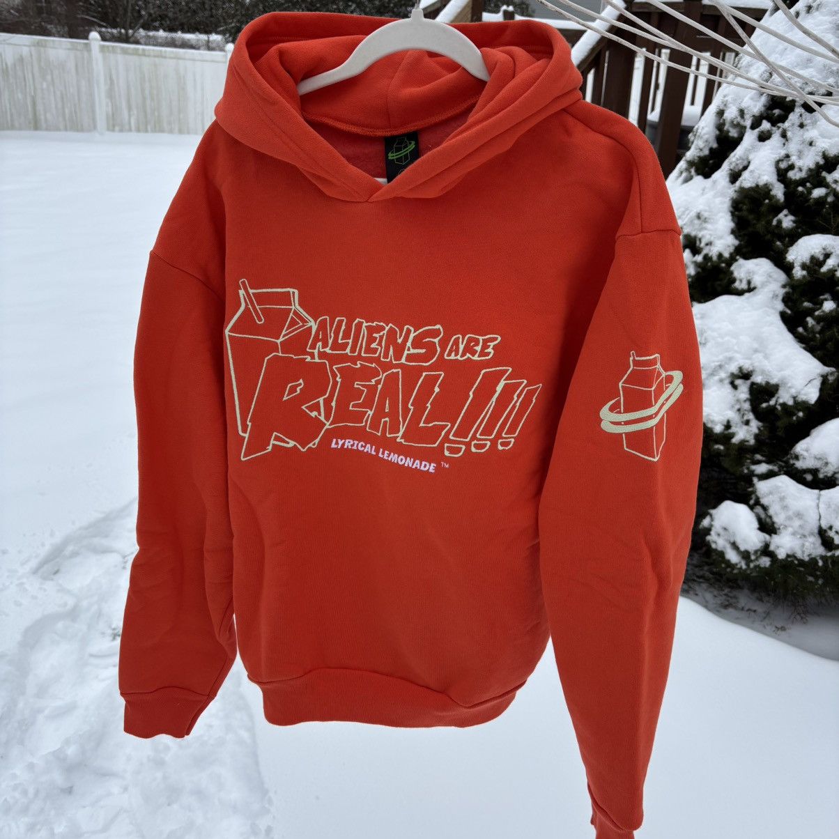 Lyrical Lemonade Aliens Are Real Hoodie