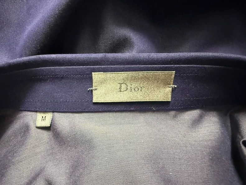 Dior Dior Classic CD letter button denim long-sleeved shirt 2501 Size US M / EU 48-50 / 2 - 4 Thumbnail
