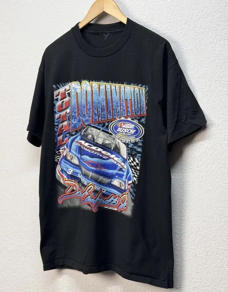 Band Tees × NASCAR × Vintage Vintage VTG Dale Earnhardt JR Total Domination 1998 Nascar Size US L / EU 52-54 / 3 - 4 Thumbnail
