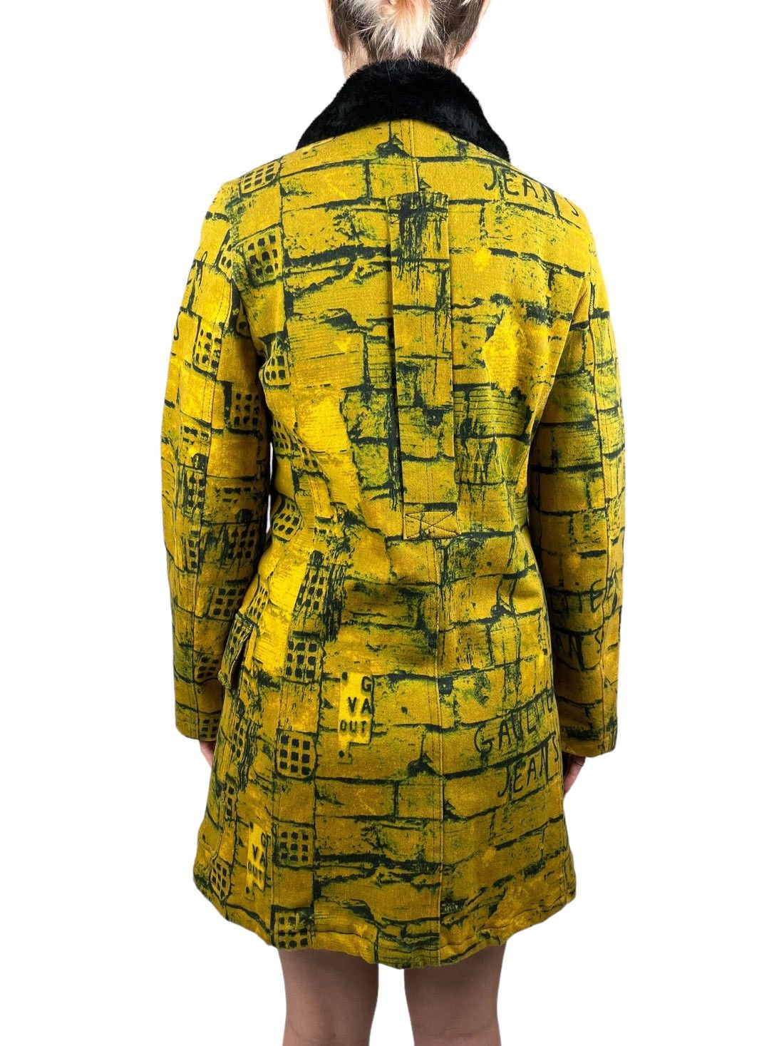 Jean Paul Gaultier × Vintage Jean Paul Gaultier F/W 1997 archive fight racism denim coat Size S / US 4 / IT 40 - 2 Thumbnail