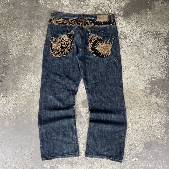 Vintage BAGGY VINTAGE Y2K VIBES GOLD LABEL JNCO STYLE DENIM JEANS | Grailed