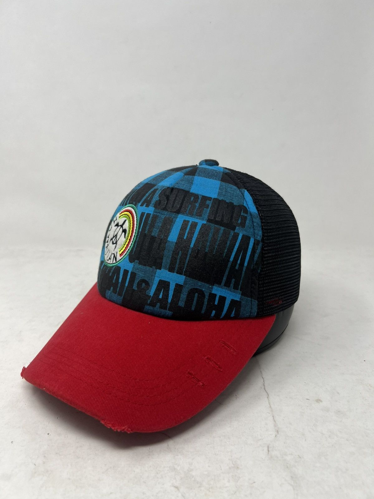 If Six Was Nine Distressed Haluhawaii Trucker Hat Size ONE SIZE - 2 Thumbnail