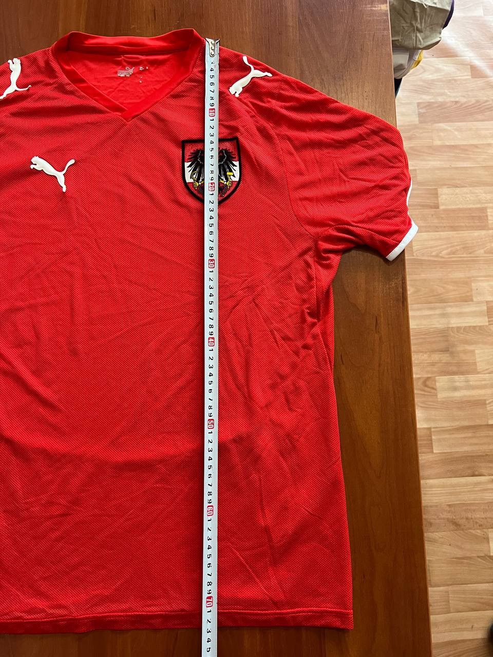 Puma AUSTRIA NATIONAL TEAM HOME SOCCER FOOTBALL SHIRT JERSEY SZ M Size US M / EU 48-50 / 2 - 12 Thumbnail