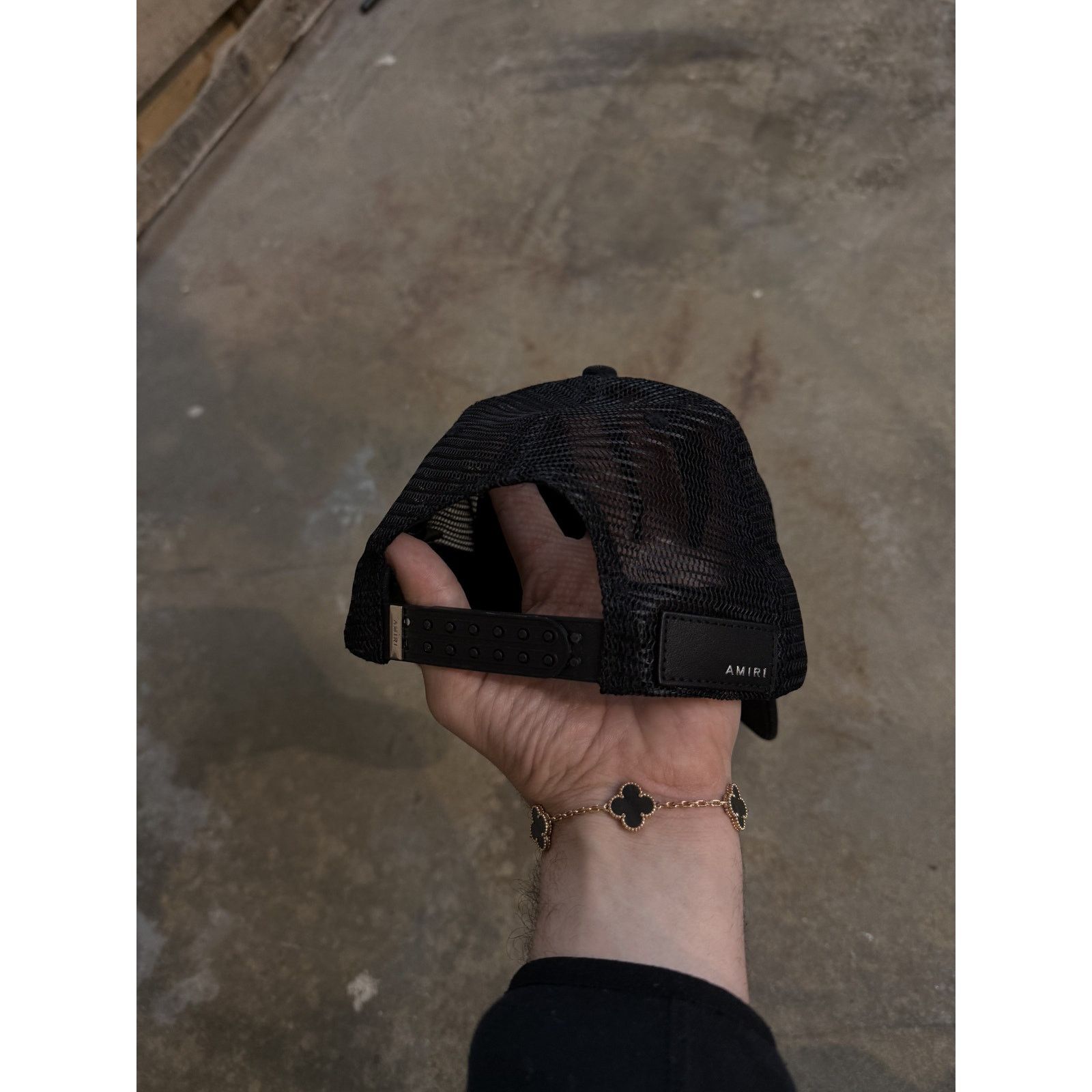 Amiri Amiri Beverly Hills Trucker Black Used OS Size ONE SIZE - 2 Thumbnail