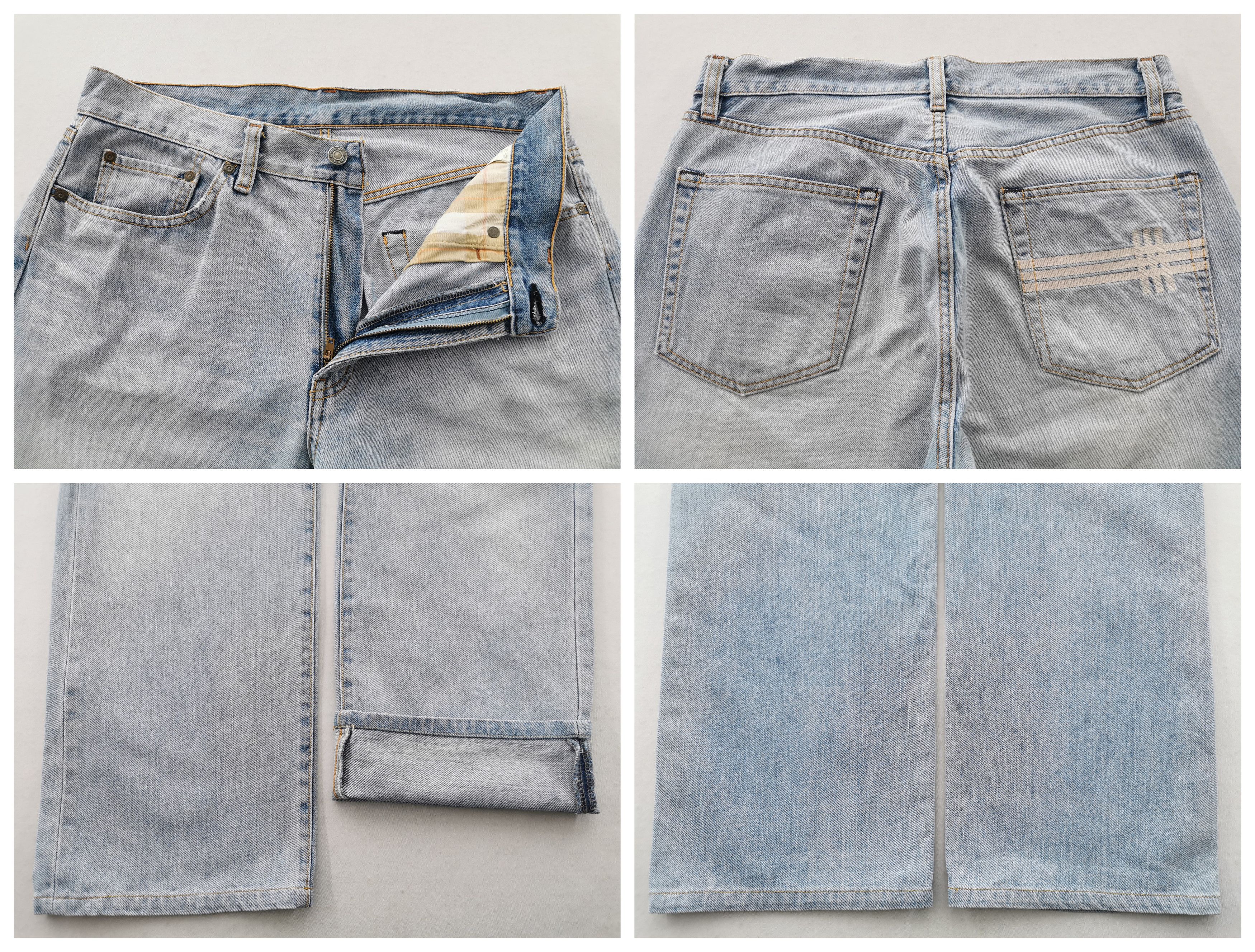 Burberry Distressed Vintage Burberry Denim Made In Japan Size 33 Size US 33 - 6 Thumbnail