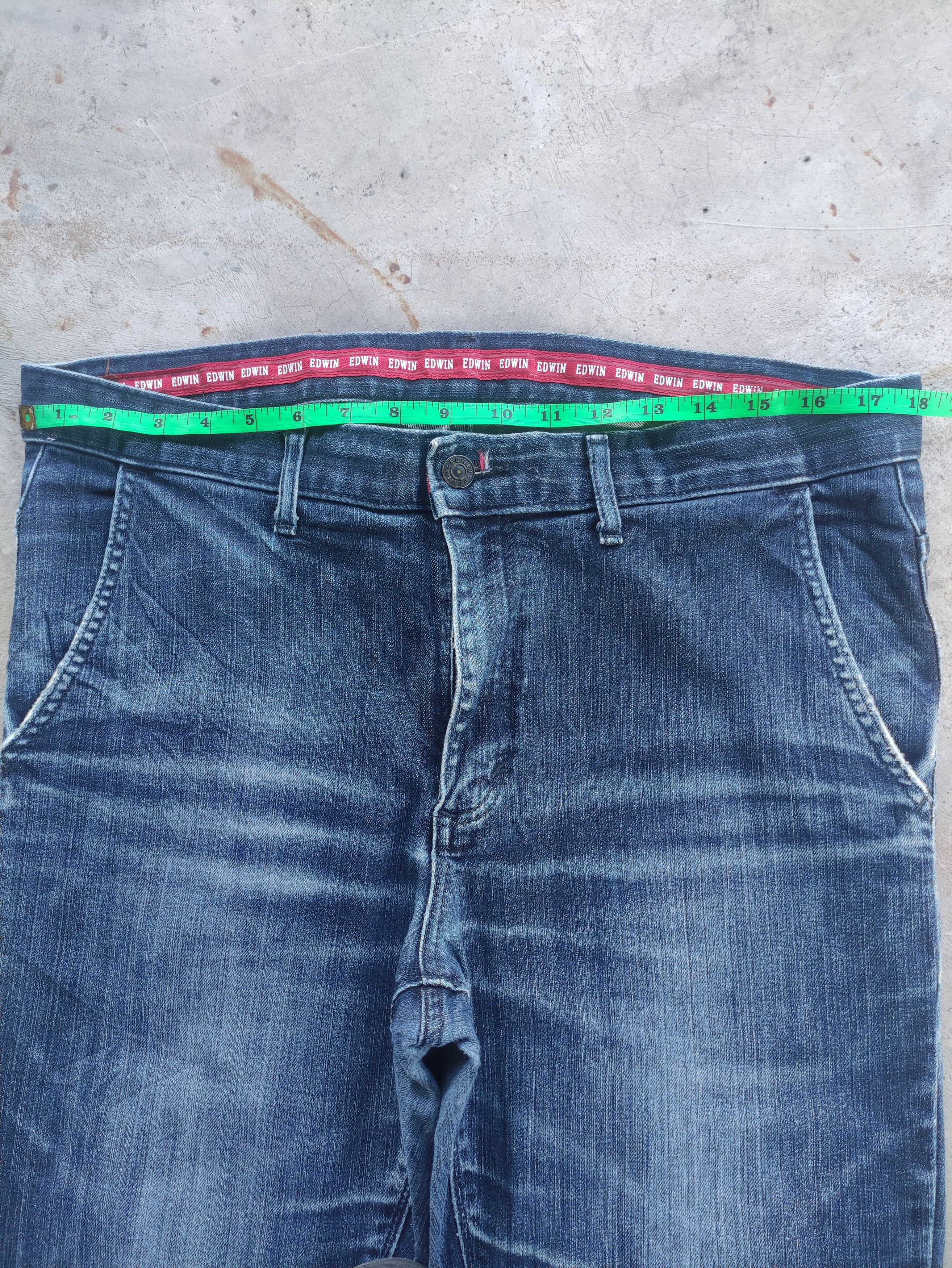 Edwin Vintage Edwin Japan Distressed Fader Denim Jean Size US 36 / EU 52 - 6 Thumbnail