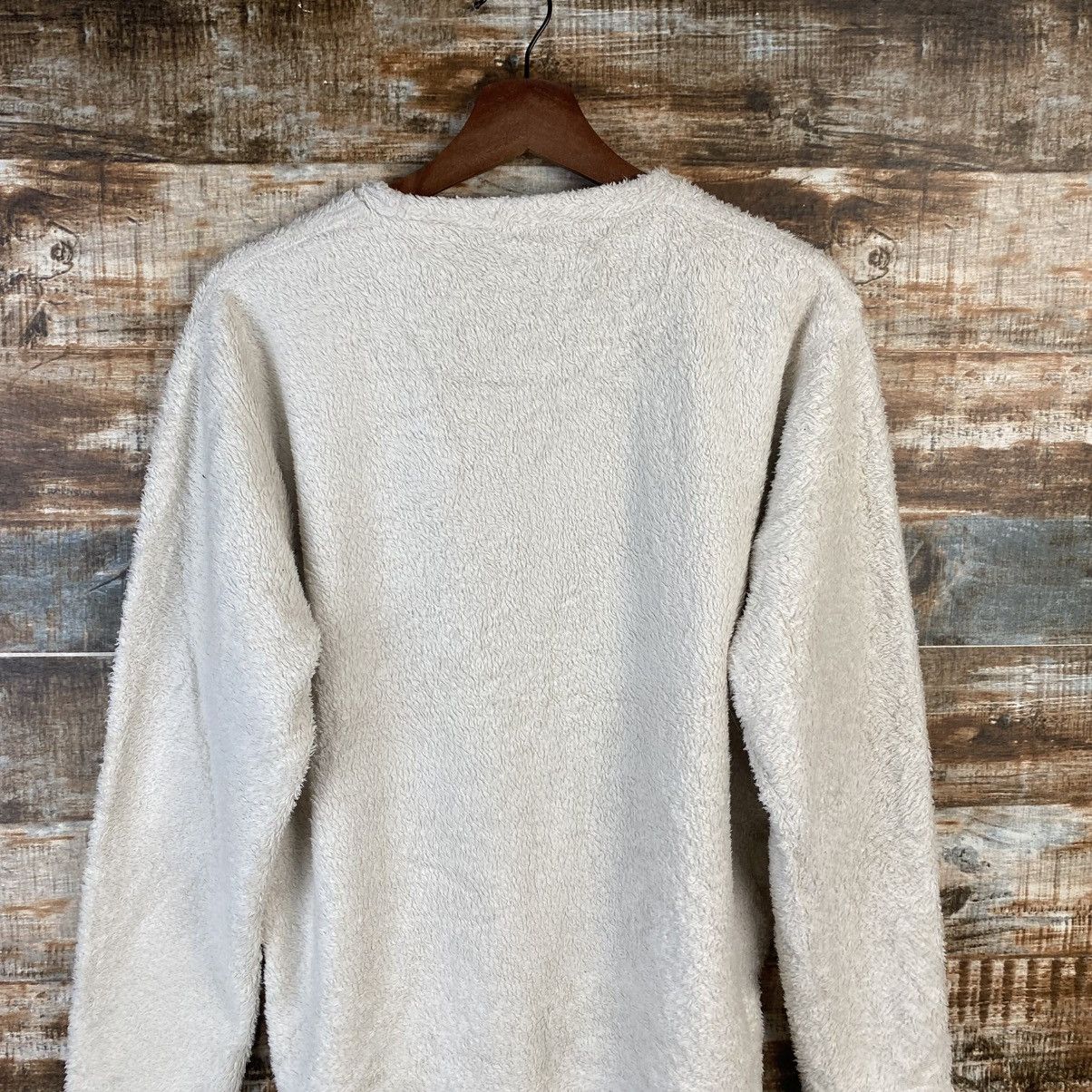 Vintage DL Uniqlo White fleece fur Knitwear #C1177 Size M / US 6-8 / IT 42-44 - 12 Thumbnail