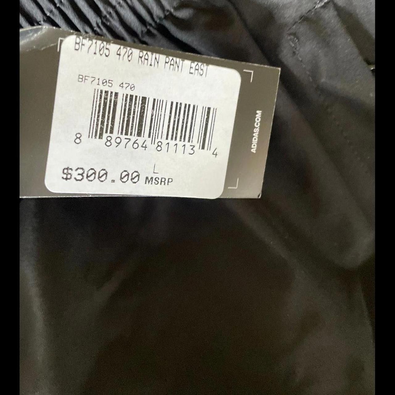 Adidas Nwt Adidas Gore Tex Rainwaterproof Pants Size 36" / US 14 / IT 50 - 6 Thumbnail