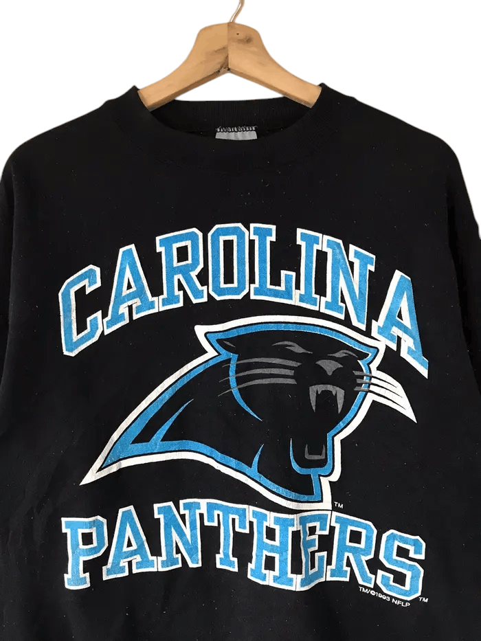 Logo 7 Vintage 90's NFLP Carolina Panthers Sweatshirts Size US M / EU 48-50 / 2 - 3 Thumbnail
