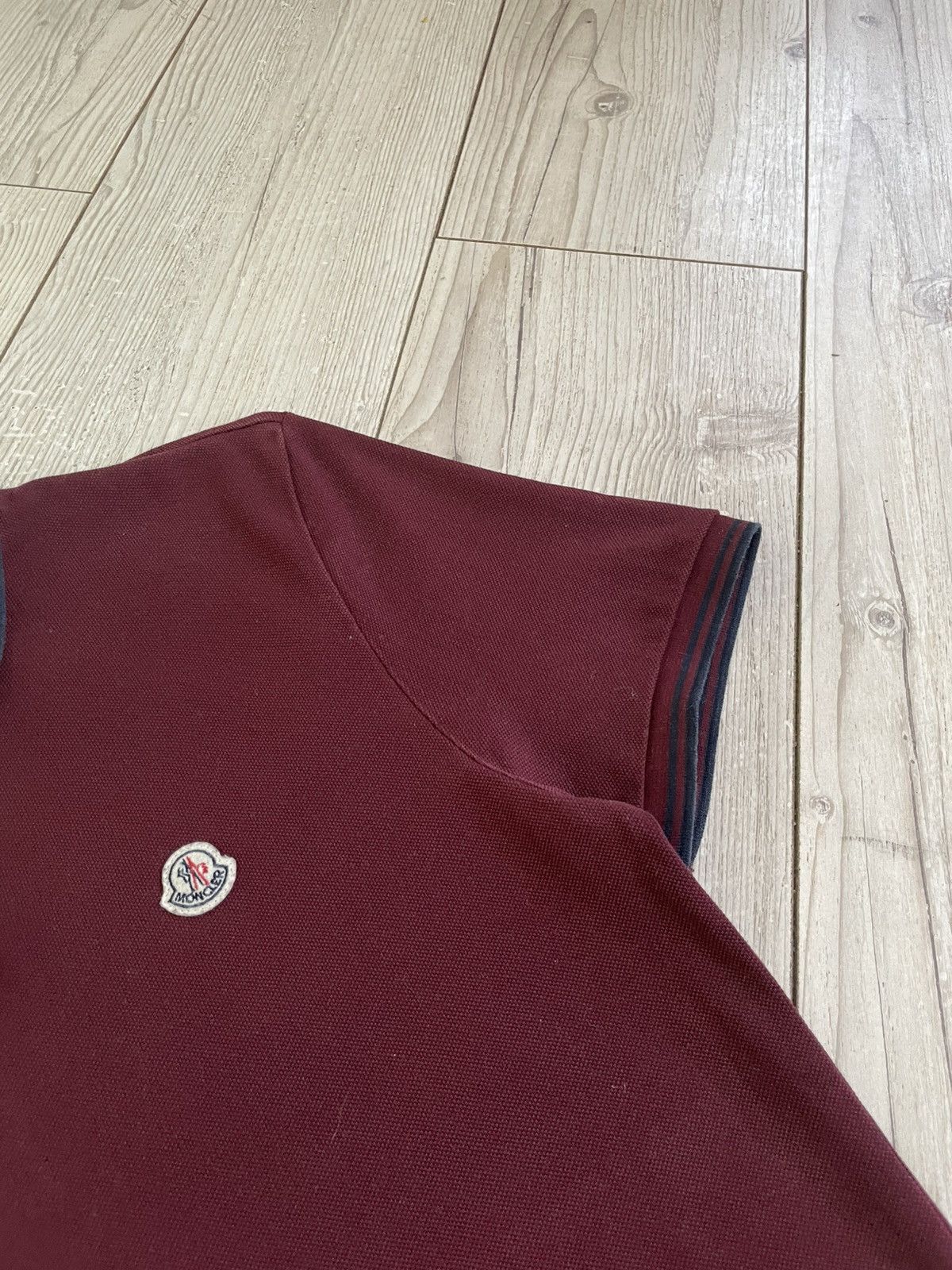 Moncler Moncler Polo Maglia Manica Corta Logo Size US M / EU 48-50 / 2 - 14 Thumbnail
