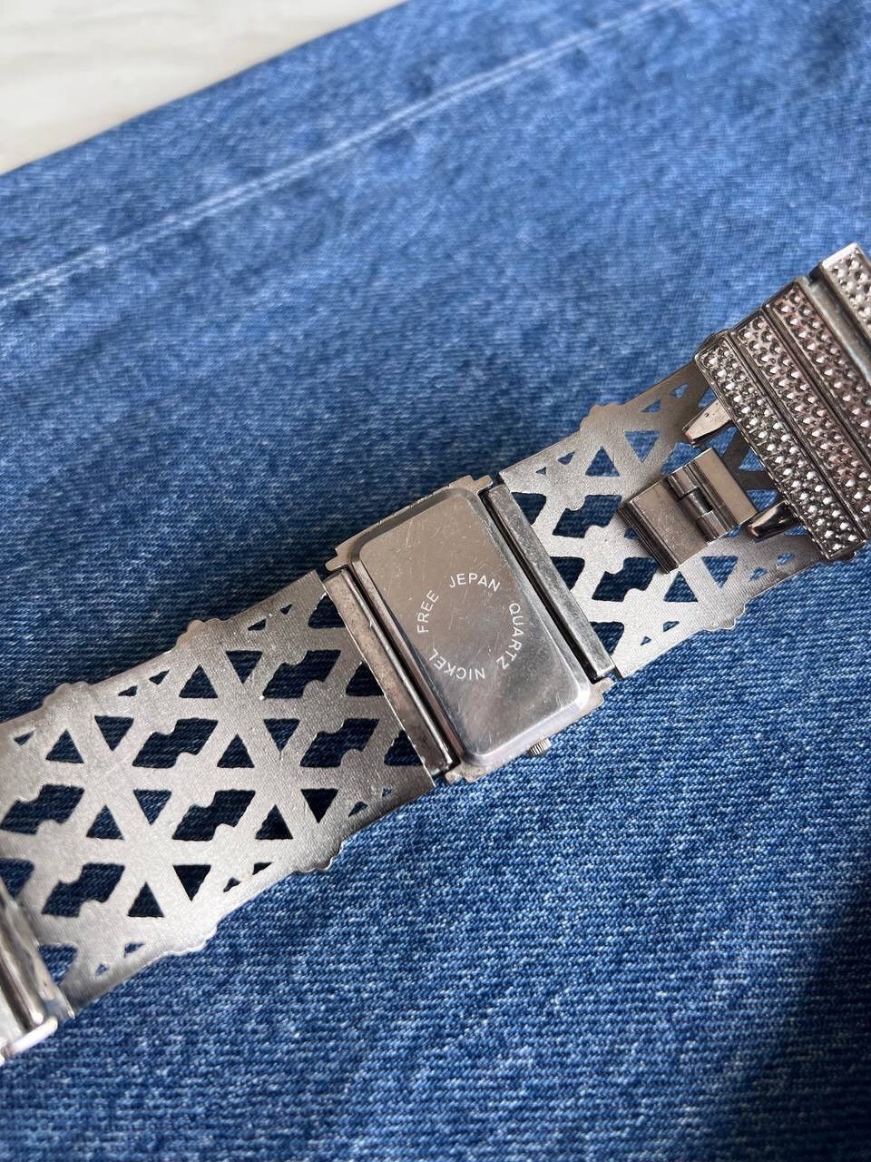 Japanese Brand × Vintage Vintage Japanese style futuristic Watch Big Bracelet Size ONE SIZE - 14 Thumbnail