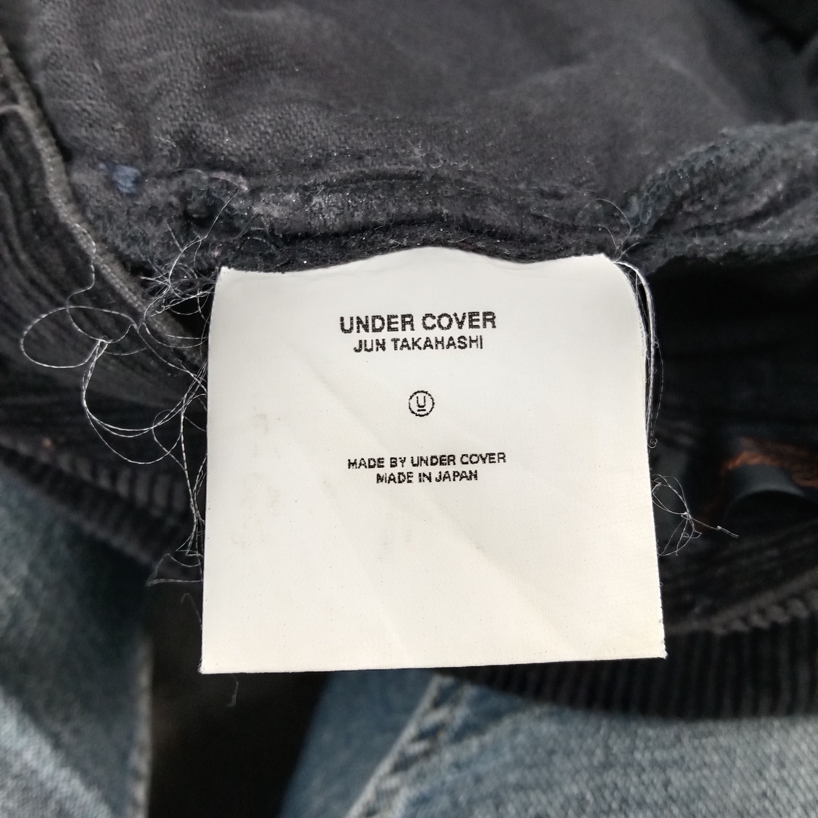 Undercover Undercoverism Double Knee Distressed Corduroy Pants C265N17 Size US 30 / EU 46 - 15 Thumbnail