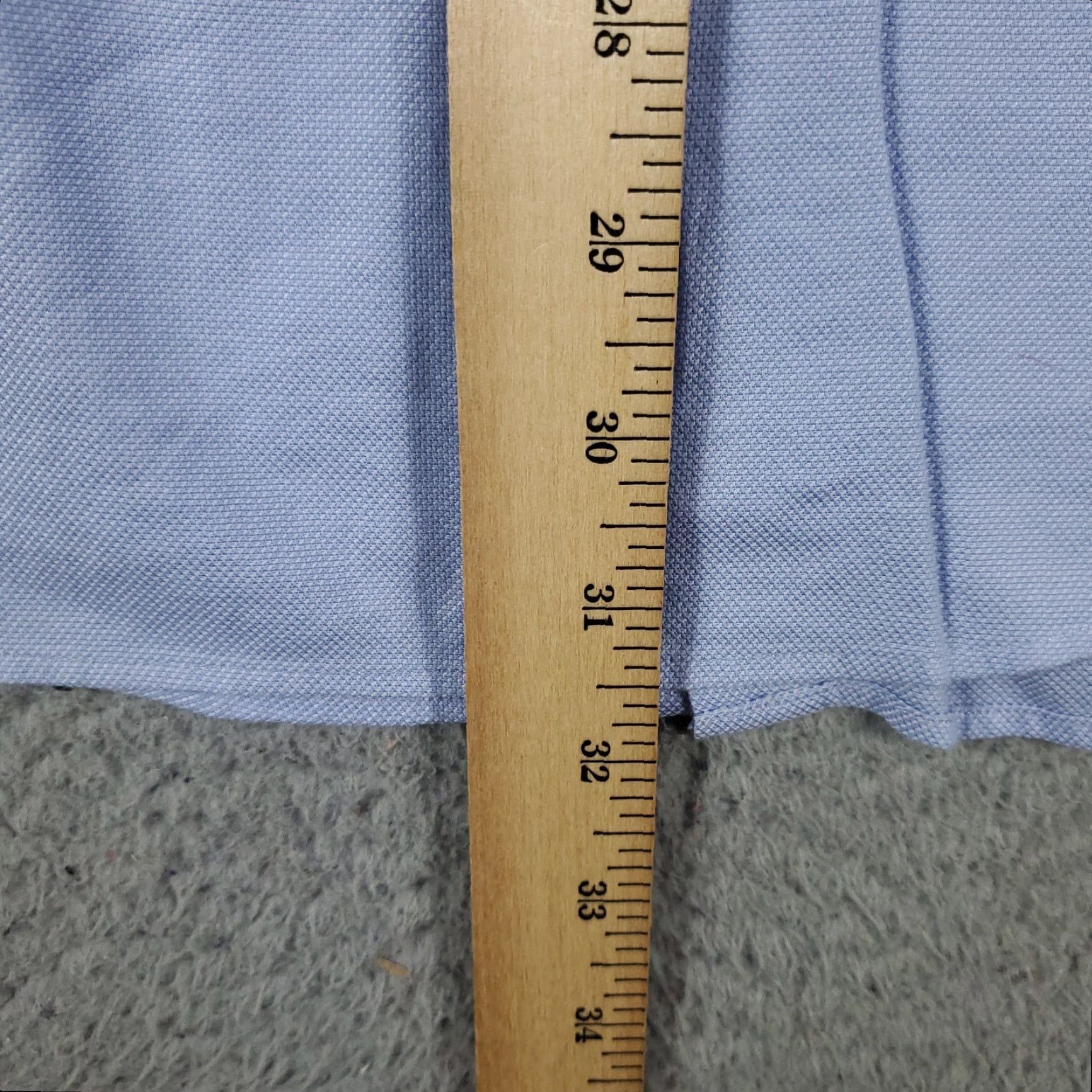 Tommy Hilfiger VINTAGE Tommy Hilfiger Shirt Mens XL Blue Button-Up Long Sleeve Casual, 17 Collar, Logo, Cotton - 90s/Preppy Style (Mens) Size US XL / EU 56 / 4 - 7 Thumbnail