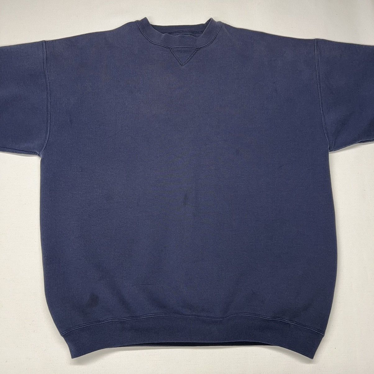 Soffe × Vintage VTG Soffe Crewneck Blue Heavy Cotton Sweatshirt Sweater Size US XL / EU 56 / 4 - 3 Thumbnail