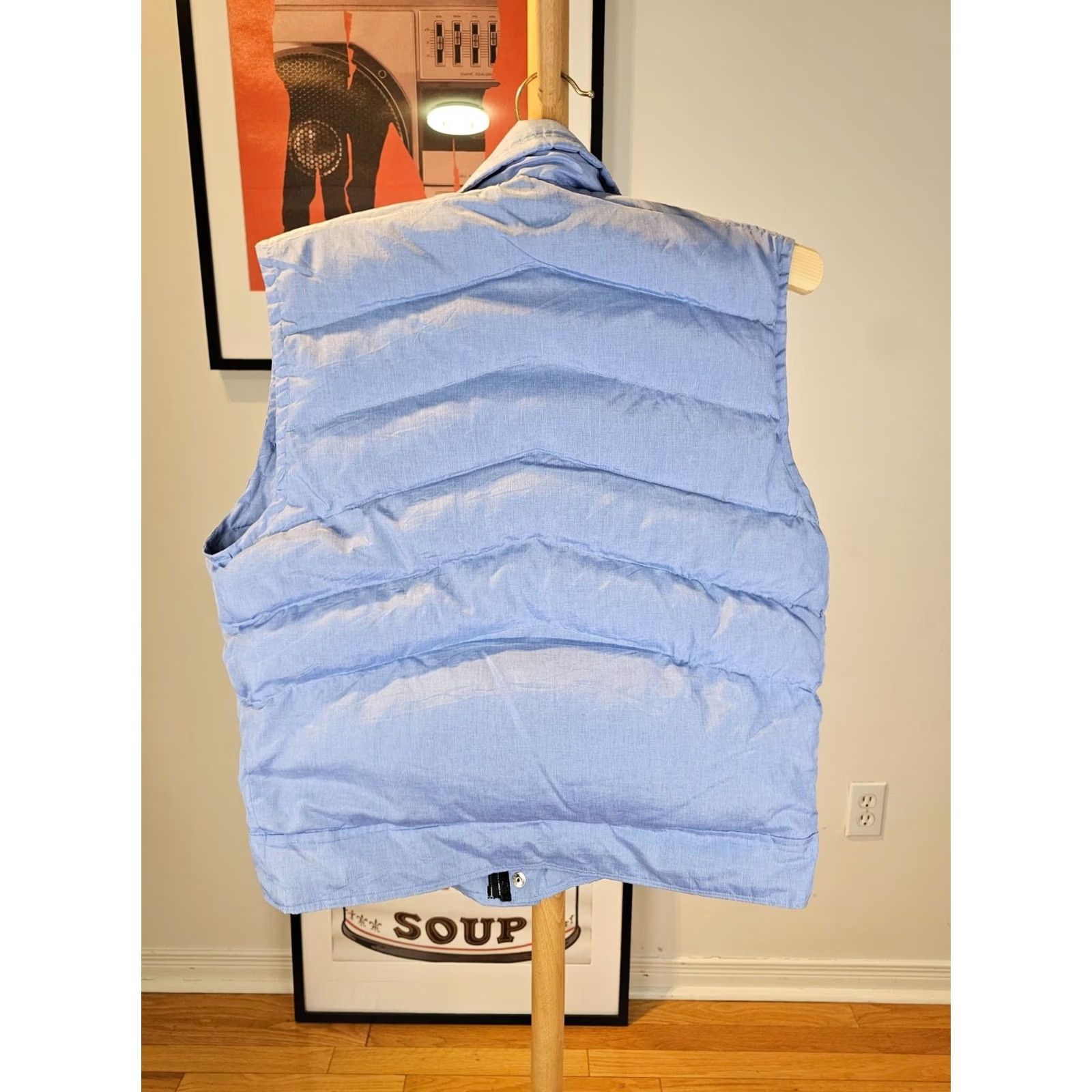 Vintage VINTAGE FROSTLINE DOWN VEST SKY BLUE 80'S MEDIUM WOMEN'S SZ M Puffer Jacket Shirt Size M / US 6-8 / IT 42-44 - 3 Thumbnail