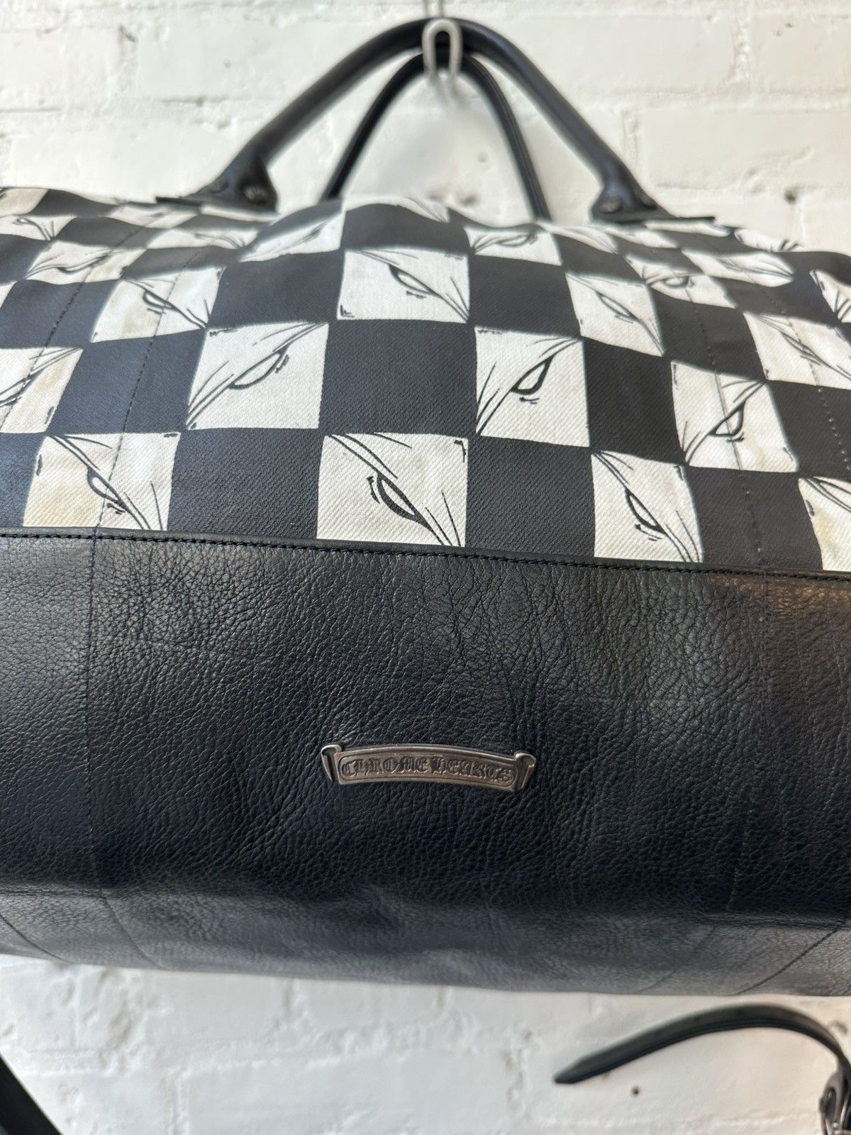 Chrome Hearts Chrome Hearts XXL DUFFLE 2022 Mattyboy NYFW CHECKERD BAG Size ONE SIZE - 10 Thumbnail