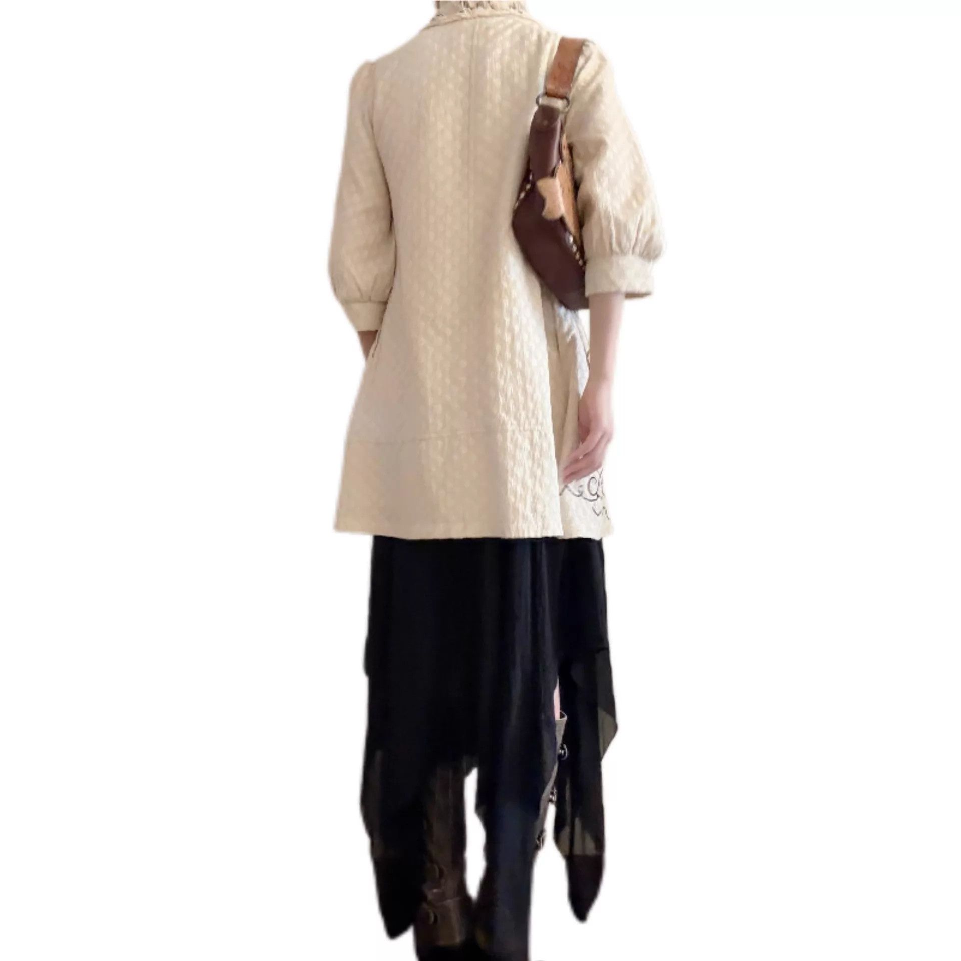 Anna Sui anna sui runway beaded collar embroidered dress jacket M Size M / US 6-8 / IT 42-44 - 6 Thumbnail