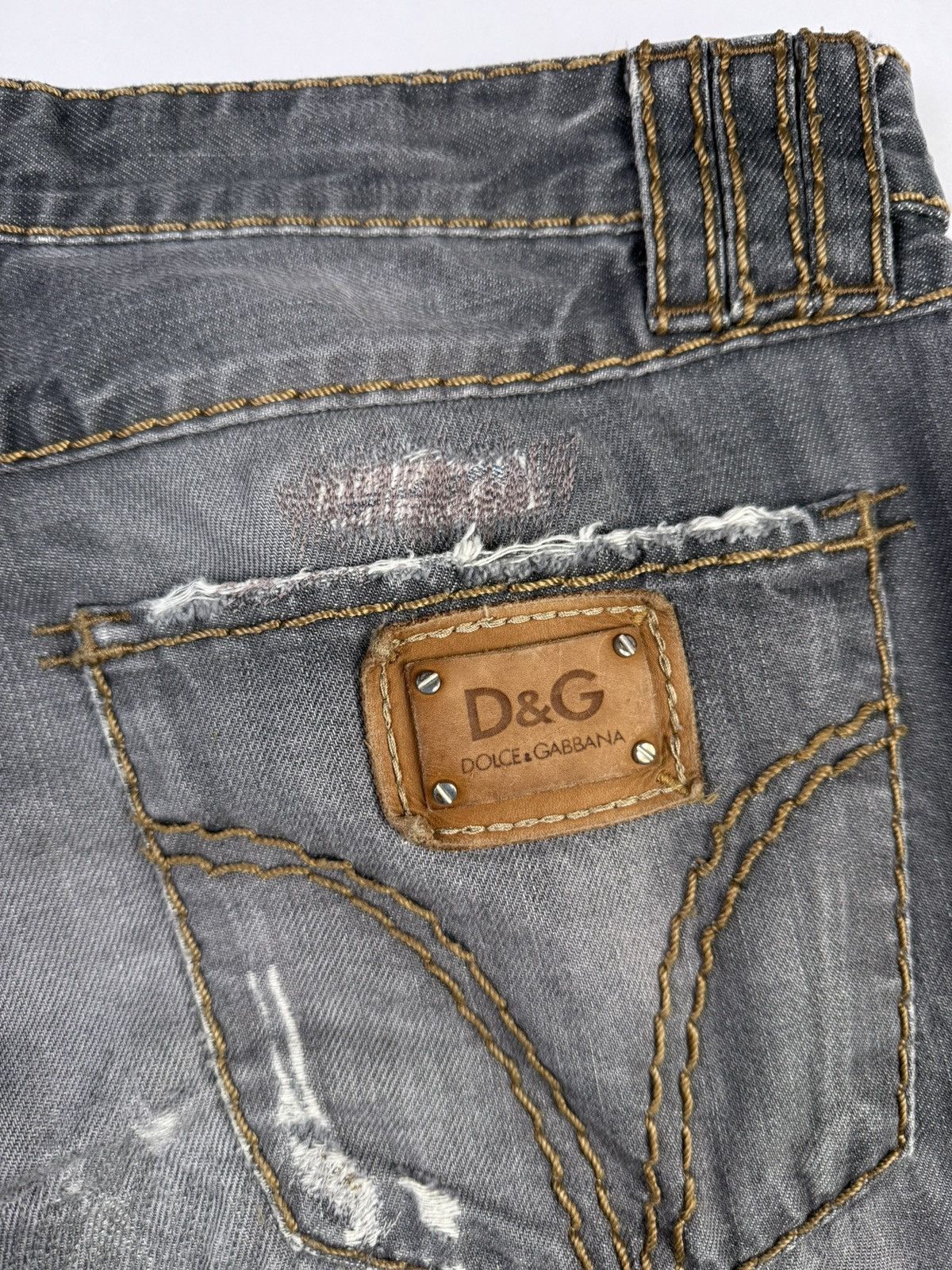 2000's Dolce & Gabbana jeans.