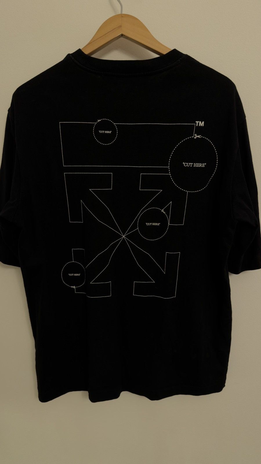 Cut Here Arrow Skate T-Shirt