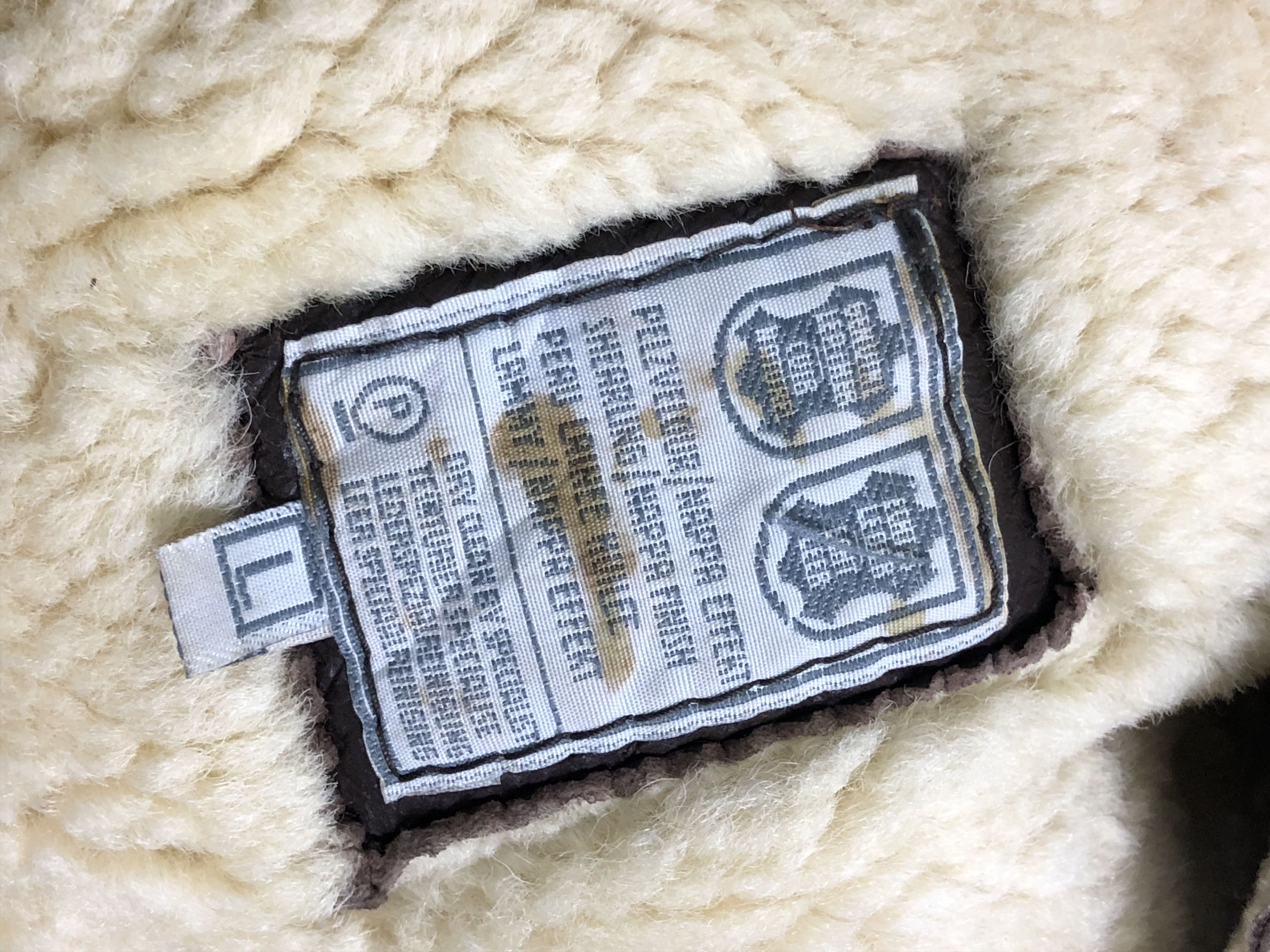 Vintage RARE🔥80’S POINT B3 SHEARLING SHEEPSKIN AVIATOR TURKEY MADE Size US L / EU 52-54 / 3 - 20 Thumbnail