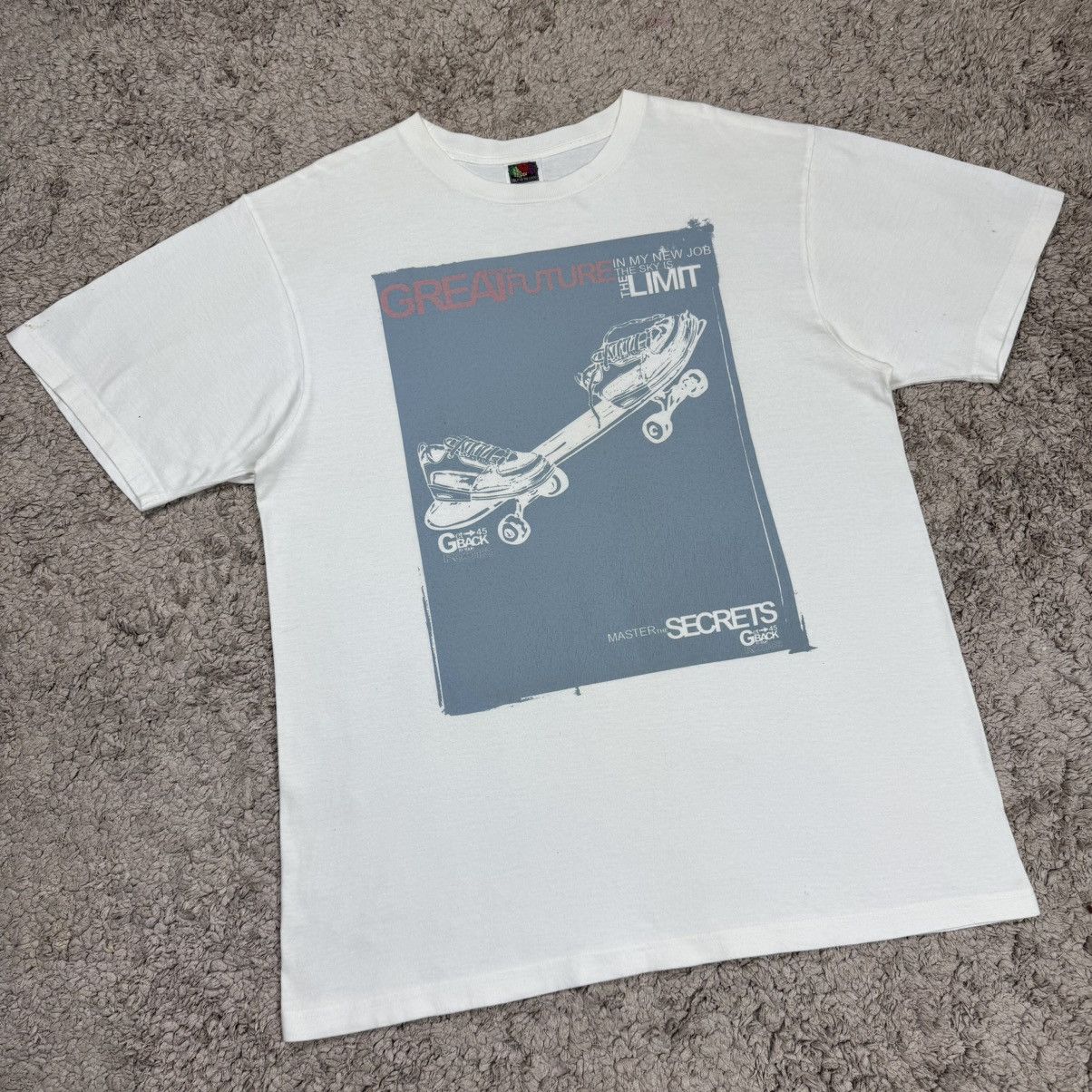 Vintage Vintage Skate Poster T-shirt Size US XXL / EU 58 / 5 - 3 Thumbnail