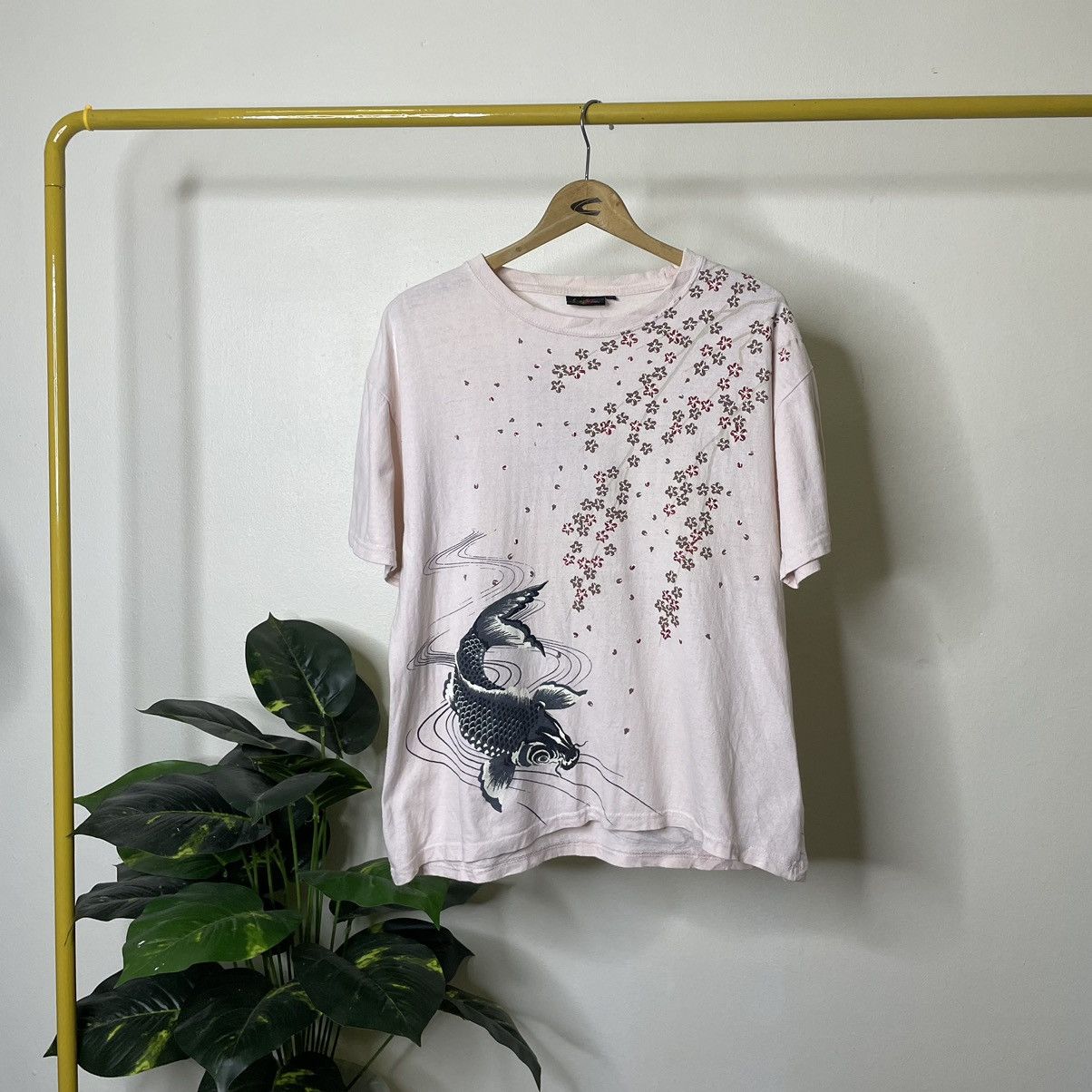 Ed Hardy × Japanese Brand Koi Fish Japanese Motive Ed Hardy Karakuri Style T Shirt Size US XL / EU 56 / 4 - 5 Thumbnail