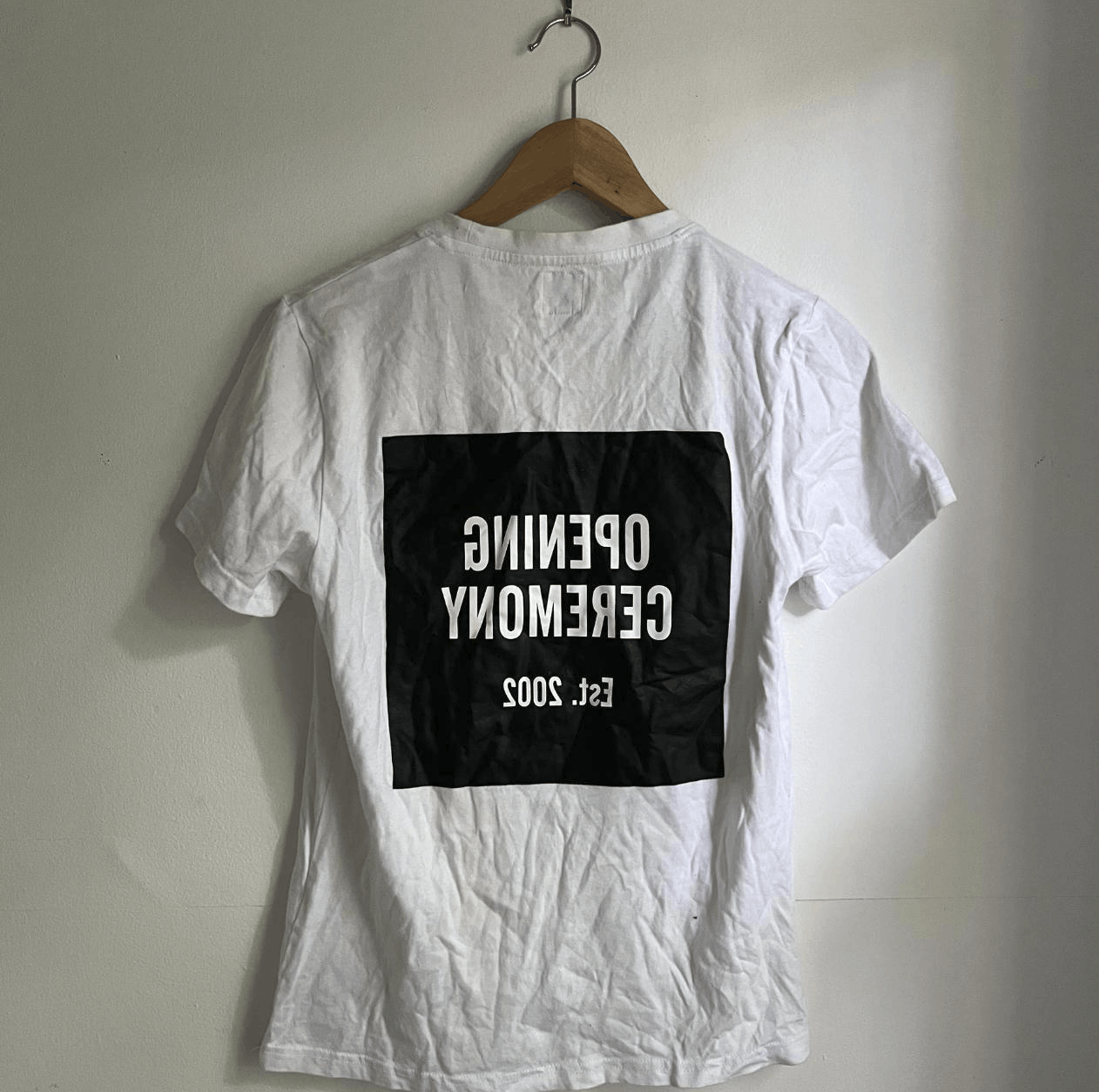 Opening Ceremony Opening Ceremony Men's White T-shirt Size US XS / EU 42 / 0 - 2 Thumbnail