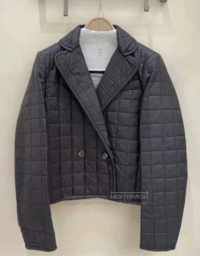 Brunello Cucinelli Brunello Cucinelli Quilted Cotton Short Jacket. Size US M / EU 48-50 / 2 - 6 Thumbnail